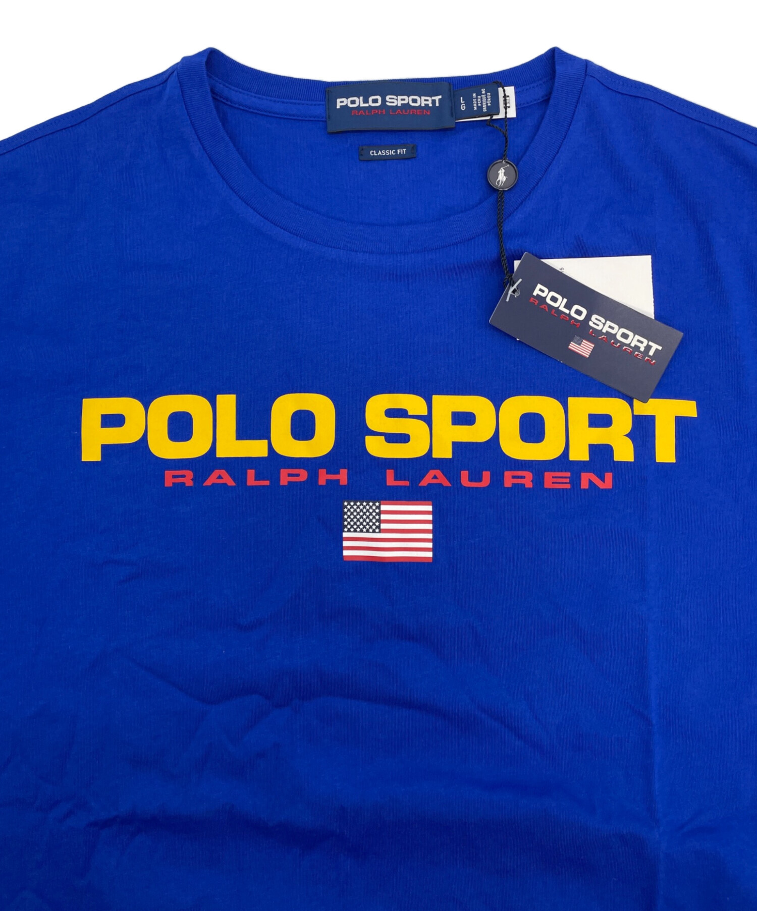 中古・古着通販】POLO SPORT (ポロスポーツ) ロゴプリントTシャツ