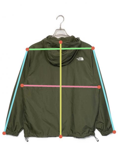 美品‼️ノースフェイスコンパクトアノラック オリーブＳサイズ 中古・古着通販】THE NORTH FACE (ザ ノース フェイス) コンパクト