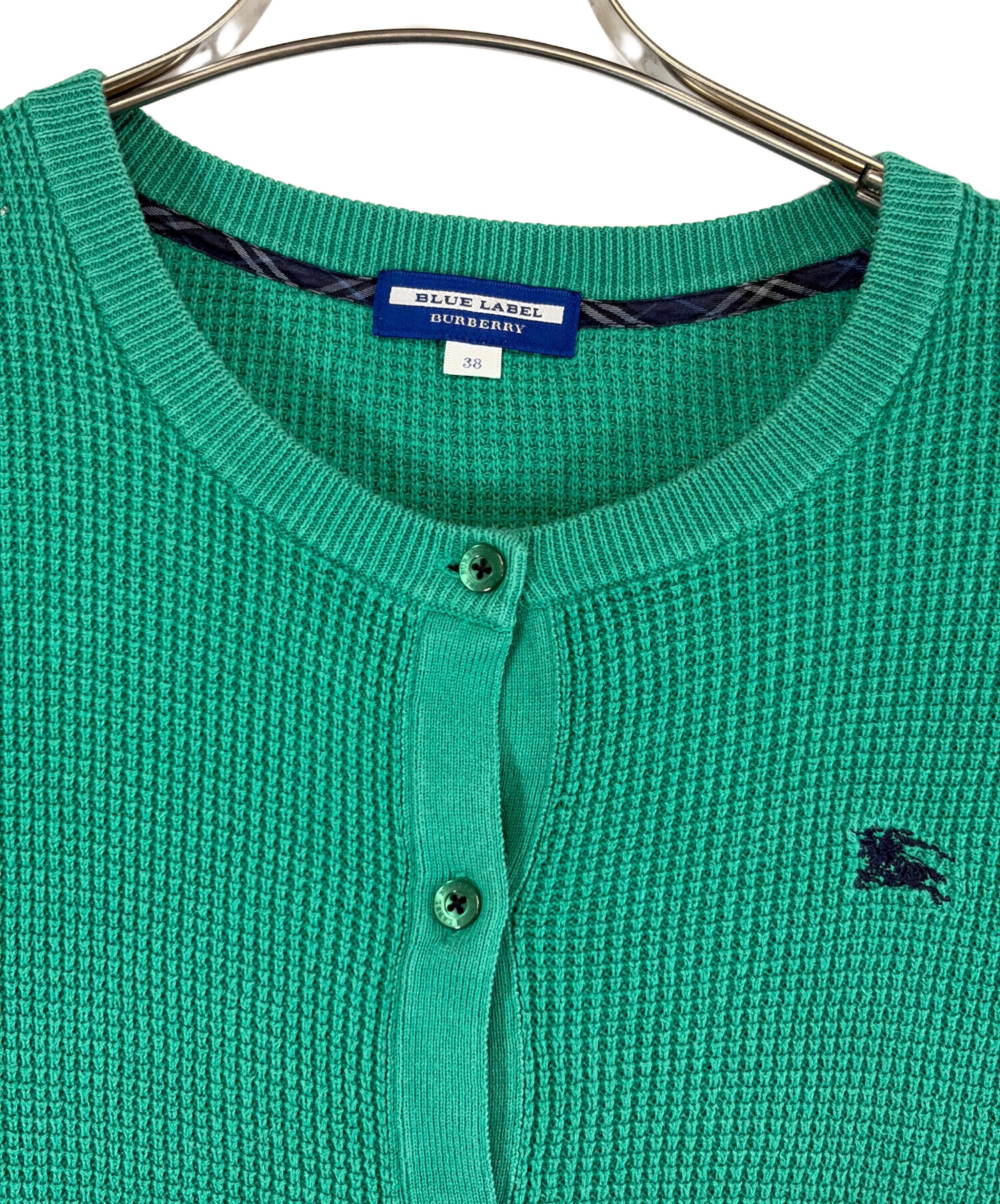 中古・古着通販】BURBERRY (バーバリー) カーディガン グリーン サイズ