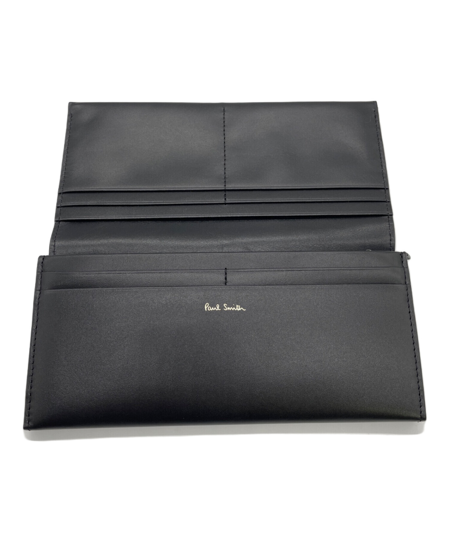 中古・古着通販】Paul Smith (ポールスミス) 長財布 ブラック