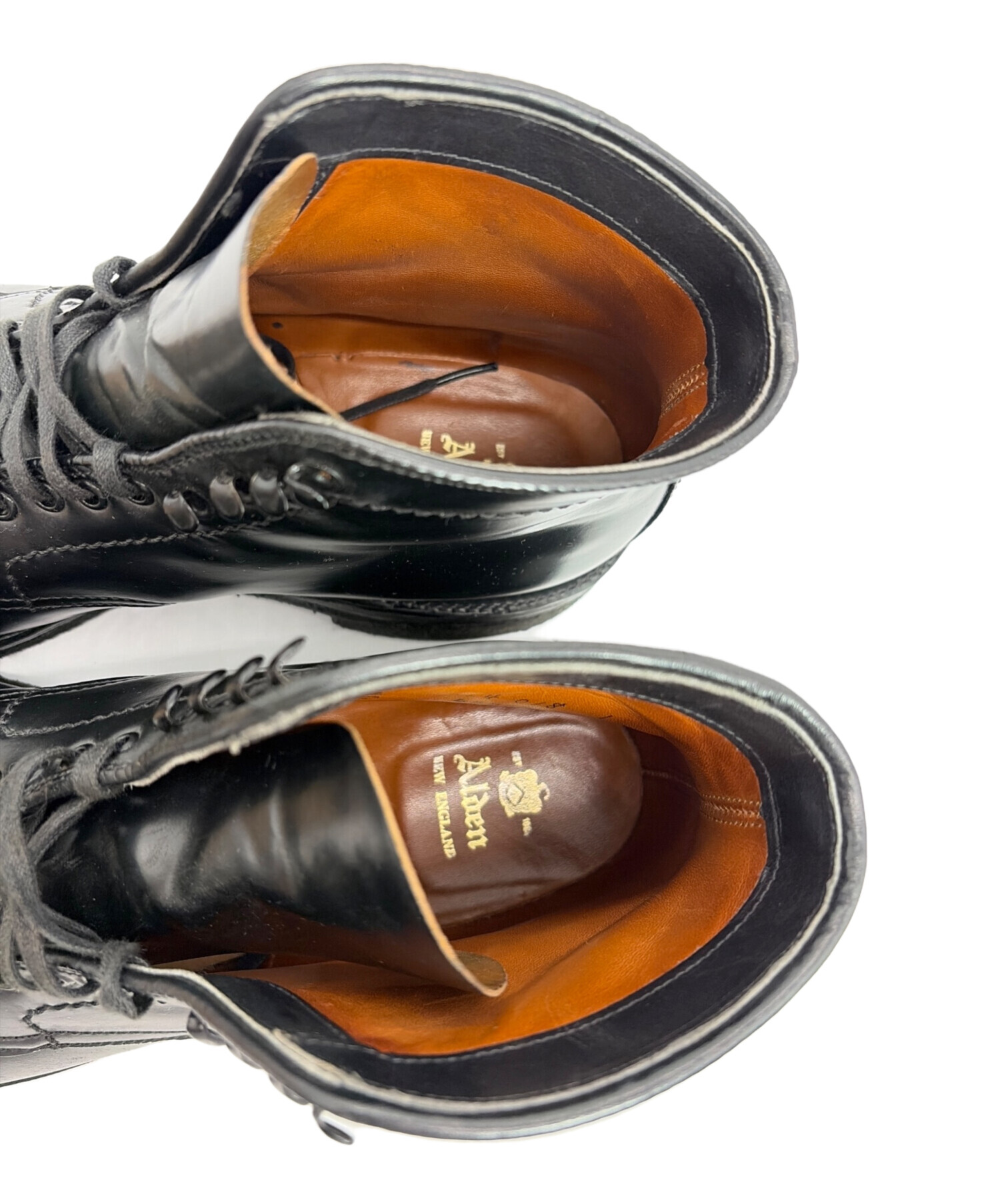 中古・古着通販】ALDEN (オールデン) TANKER BOOTS ブラック サイズ:71