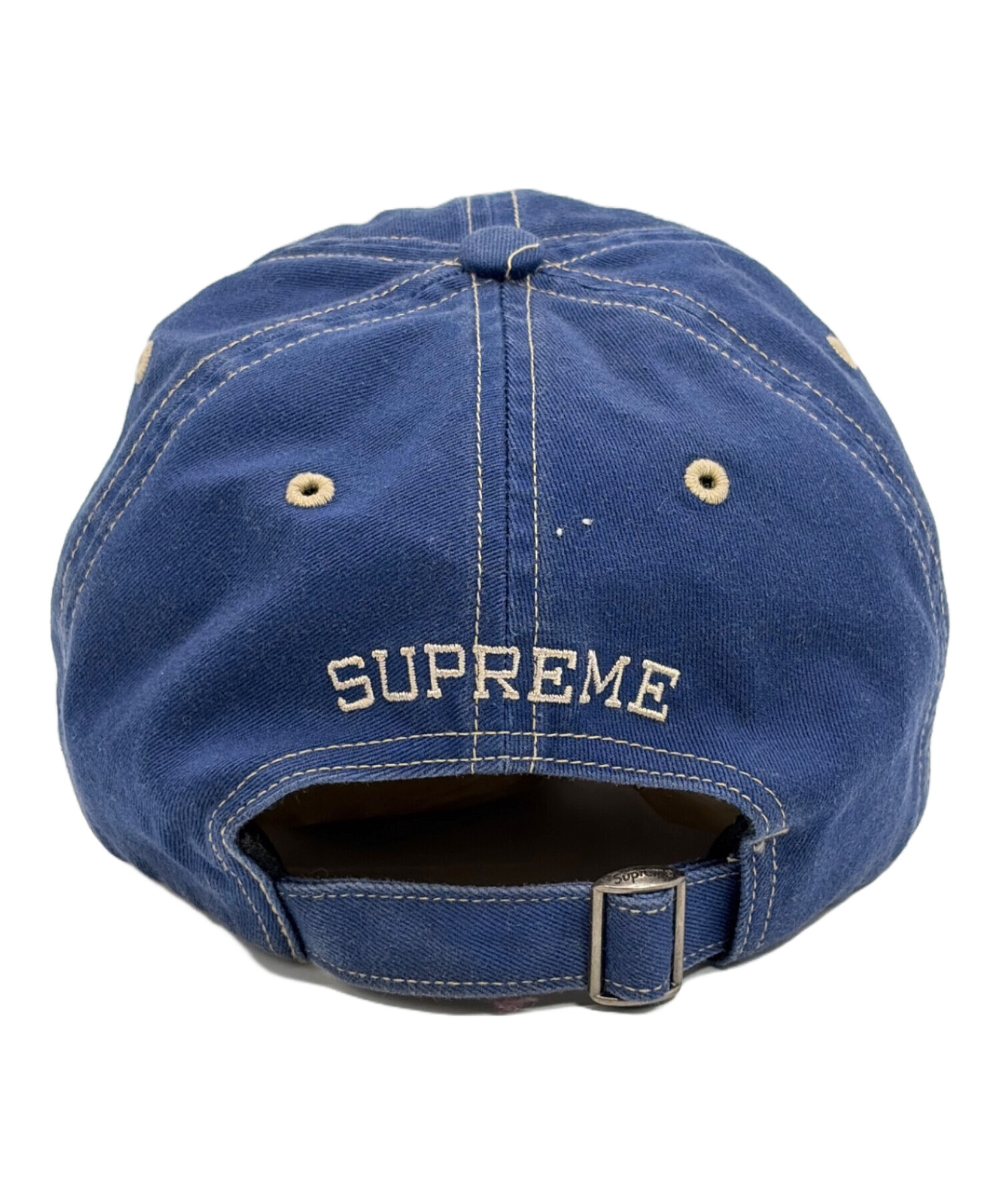 中古・古着通販】SUPREME (シュプリーム) バイザー ステッチ キャップ