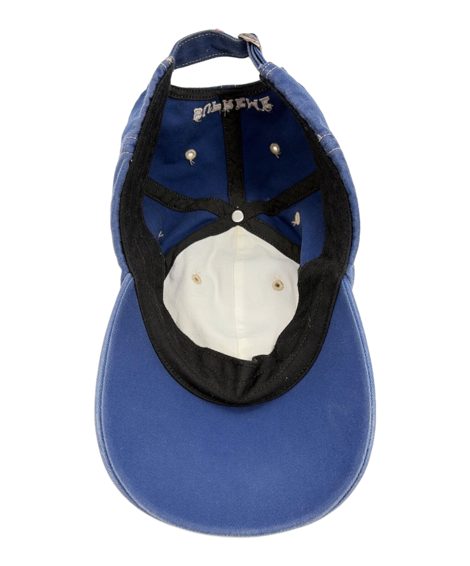 中古・古着通販】SUPREME (シュプリーム) バイザー ステッチ キャップ