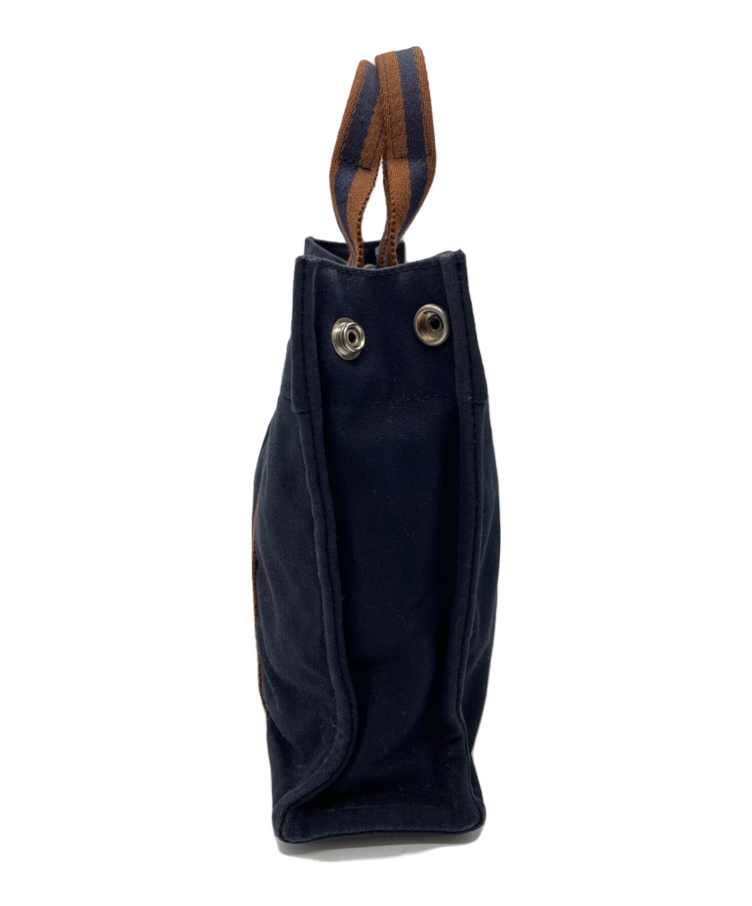 HERMES エルメストートバッグ フールトゥPM ネイビー 中古・古着通販】HERMES (エルメス) フールトゥPM ネイビー｜ブランド