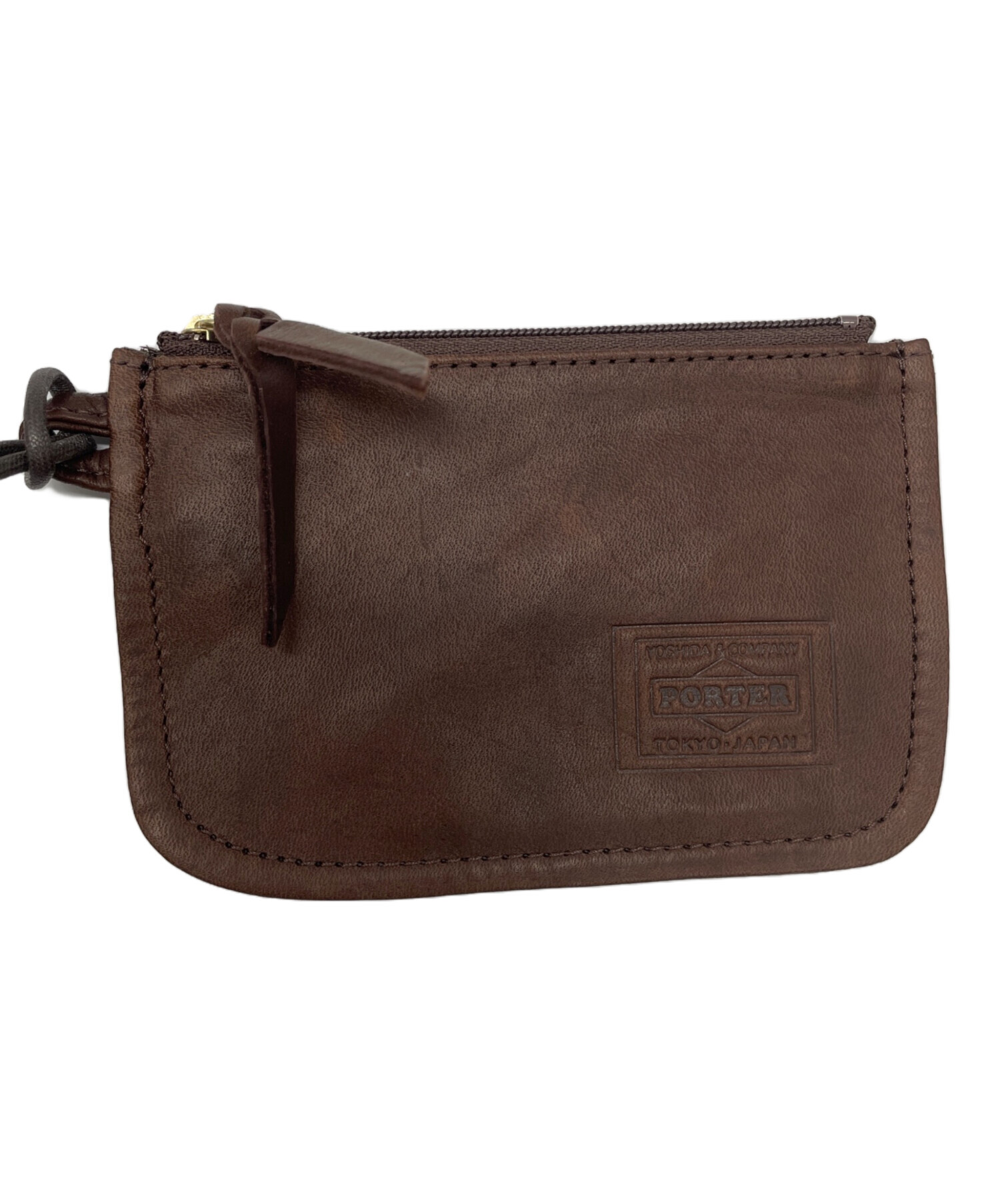 中古・古着通販】PORTER (ポーター) ショルダーバッグ FRANK ブラウン