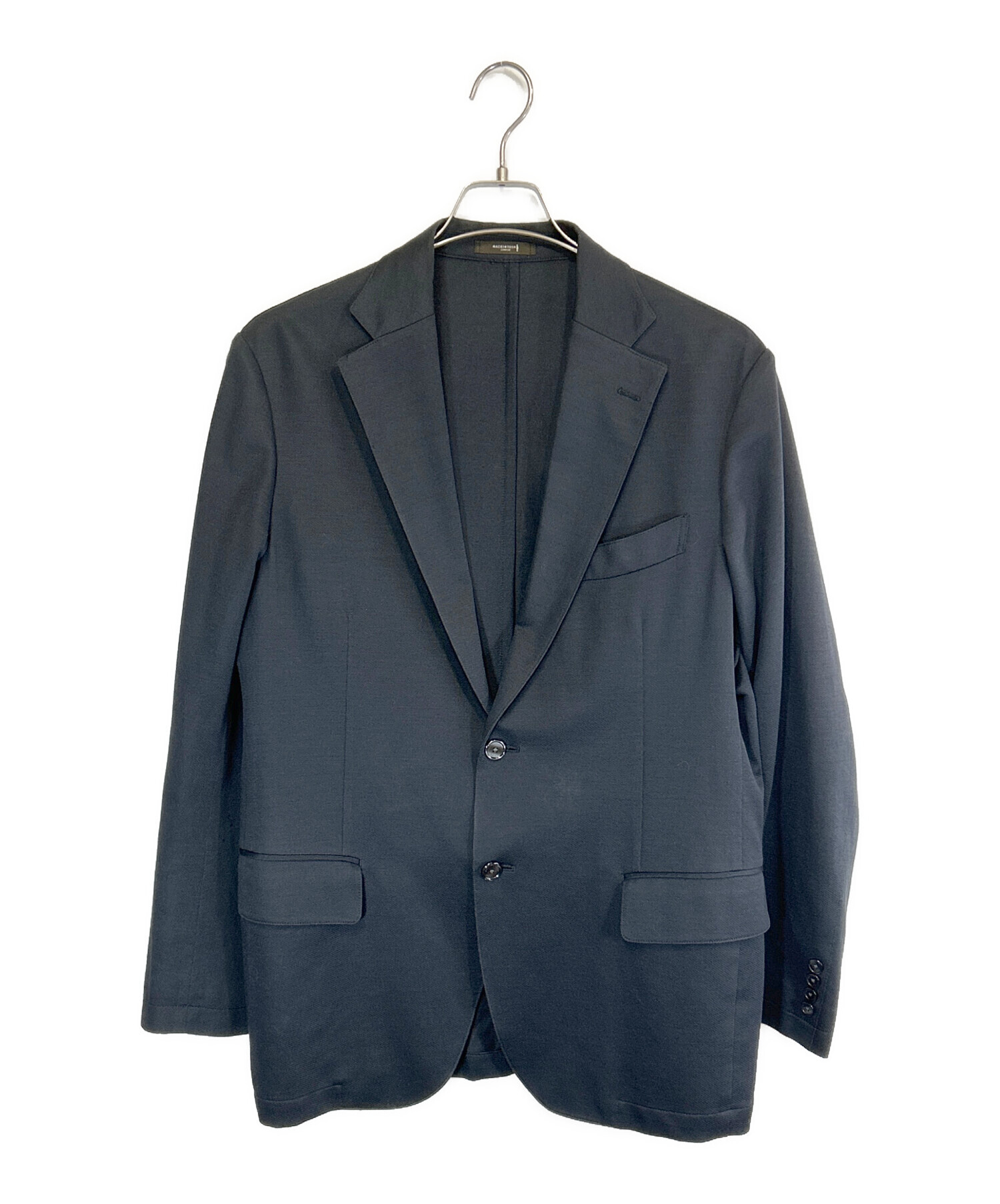 【美品】マッキントッシュロンドン セットアップ ストレッチ XL ネイビー 中古・古着通販】MACKINTOSH LONDON (マッキントッシュ ロンドン