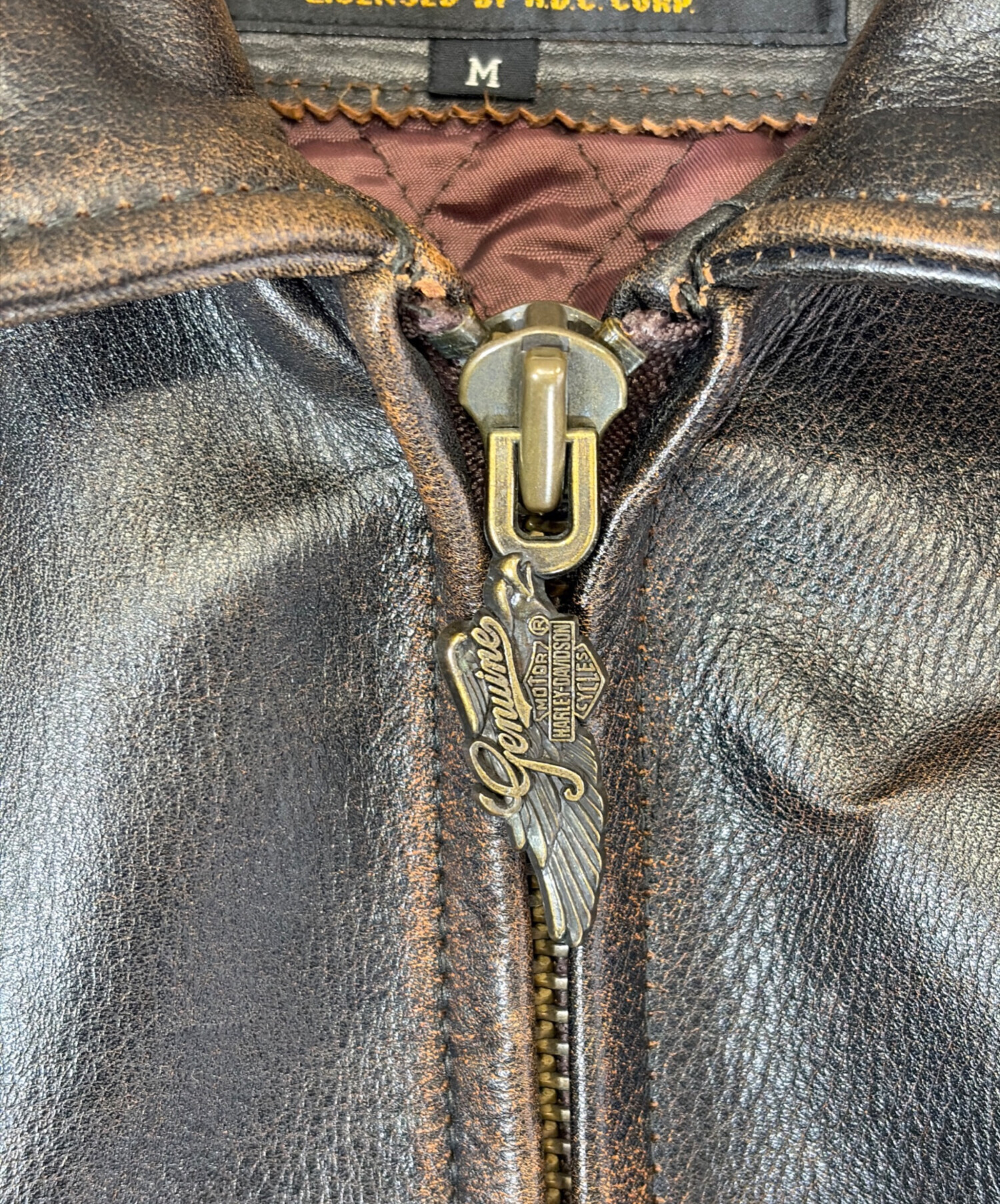 中古・古着通販】HARLEY-DAVIDSON (ハーレーダビッドソン) レザー