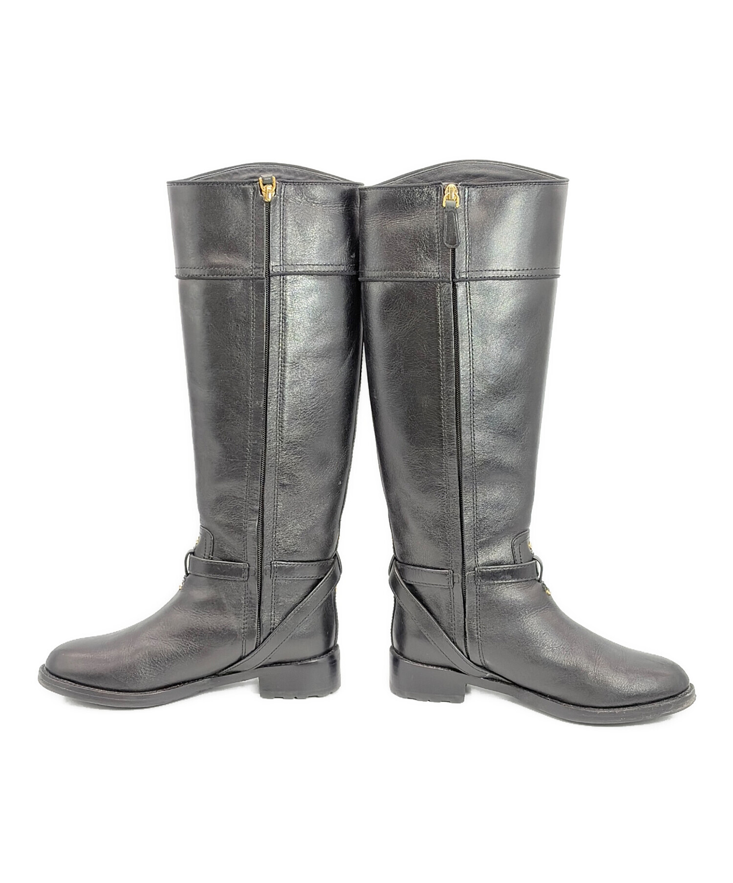 中古・古着通販】TORY BURCH (トリーバーチ) ロングブーツ ブラック