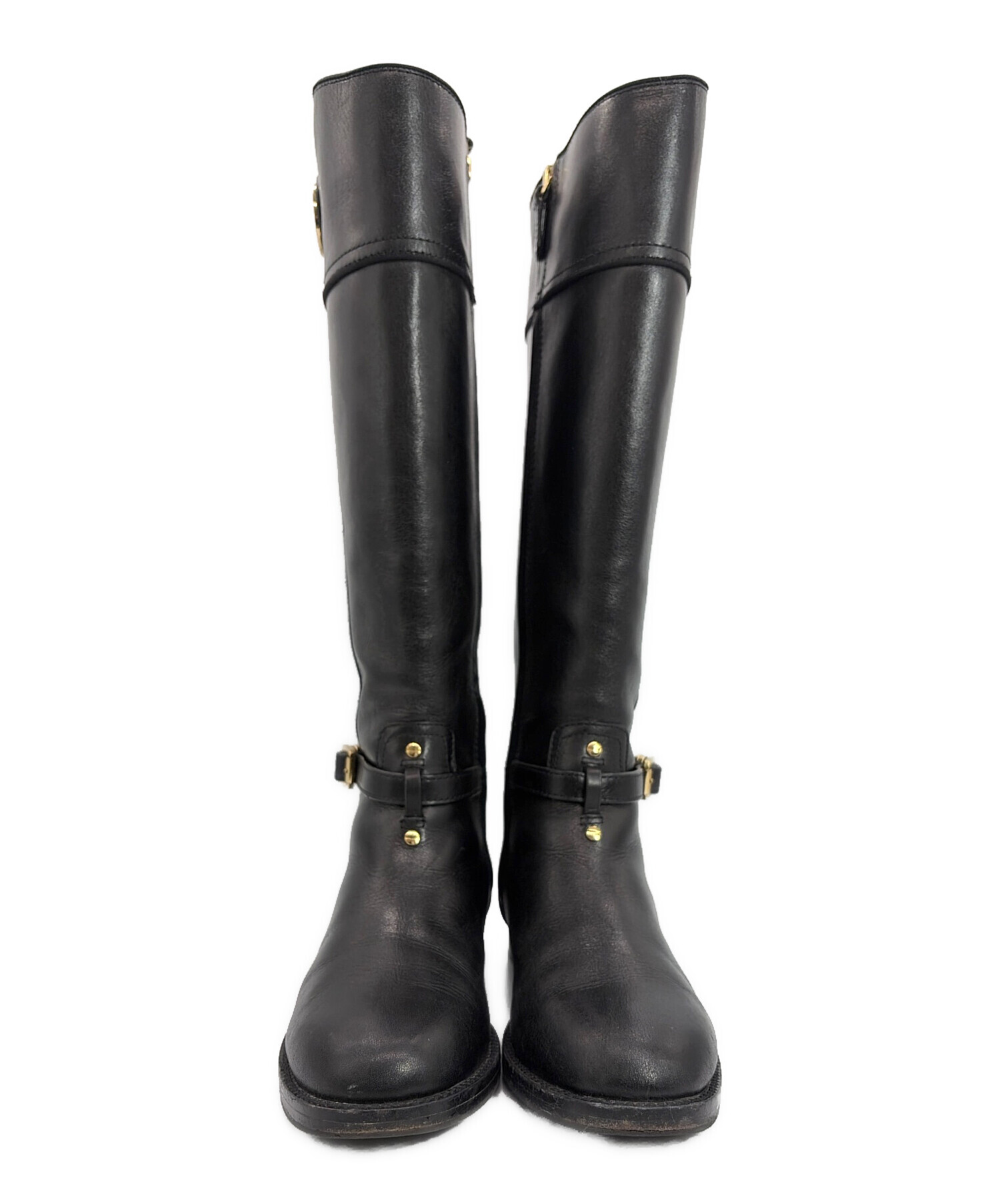 中古・古着通販】TORY BURCH (トリーバーチ) ロングブーツ ブラック