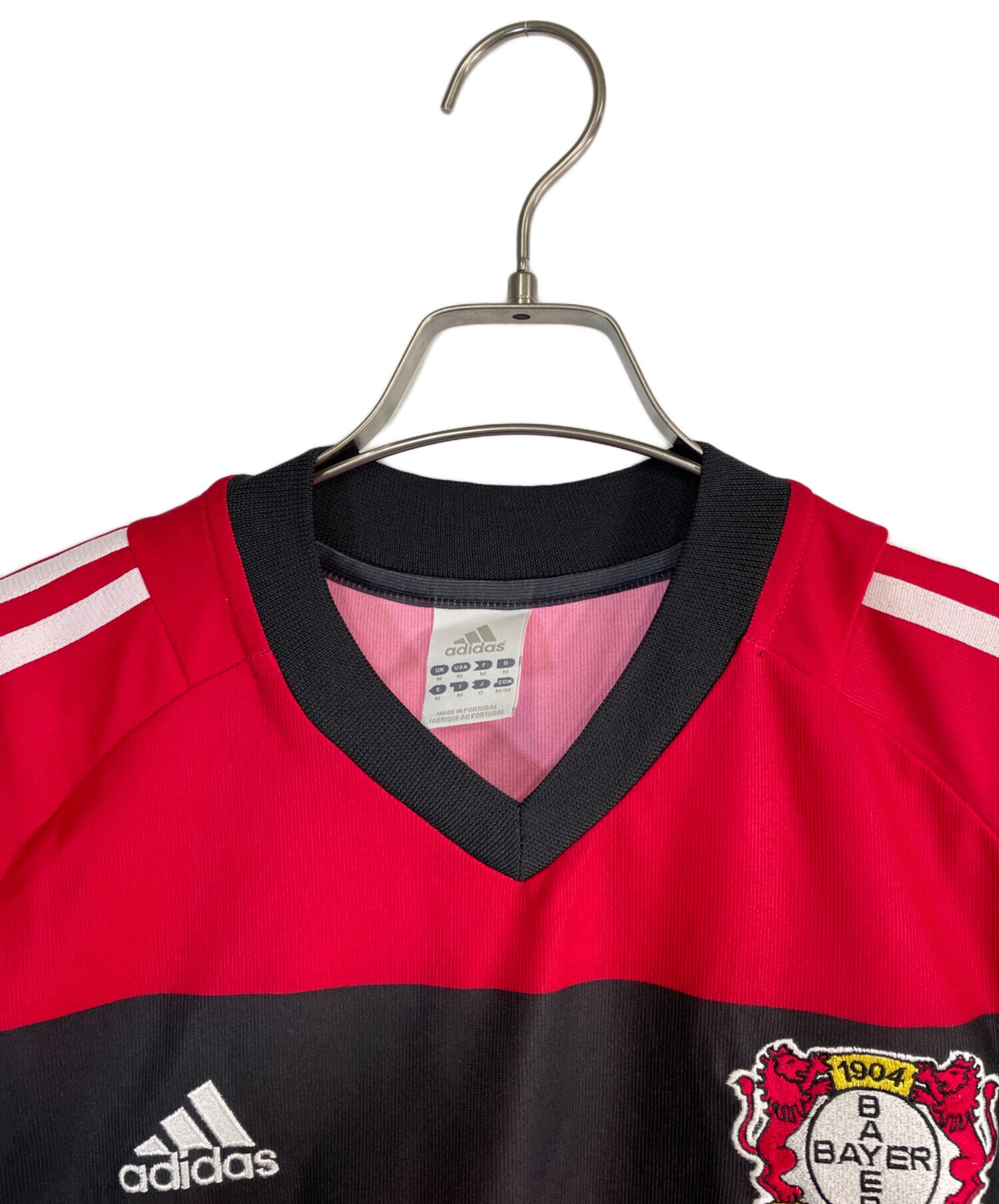 中古・古着通販】adidas (アディダス) ゲームシャツ レッド サイズ