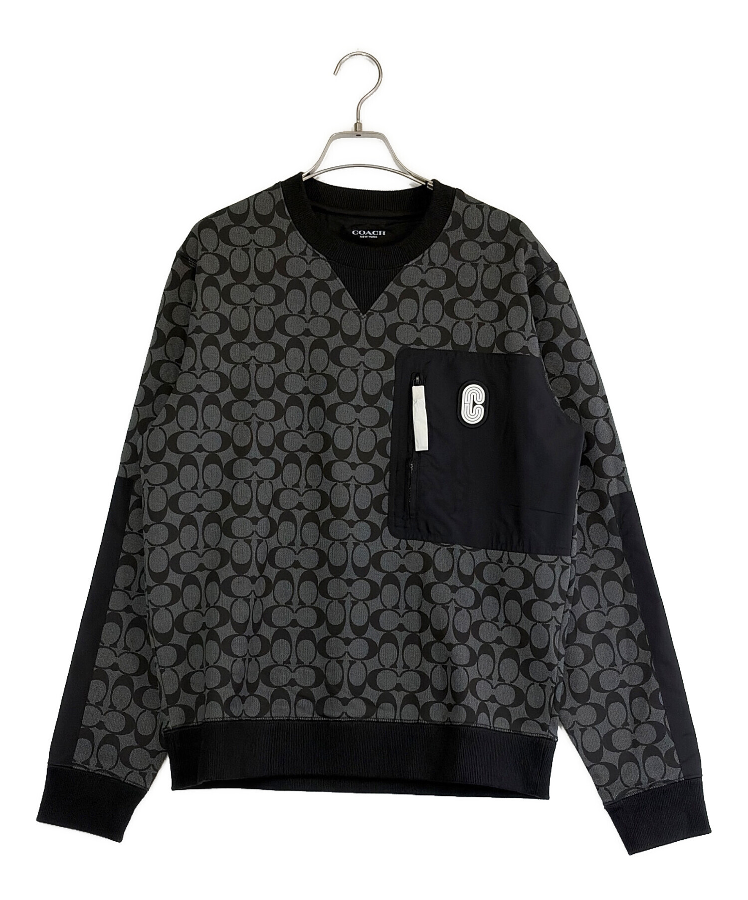 中古・古着通販】COACH (コーチ) シグネチャーロゴナイロン 