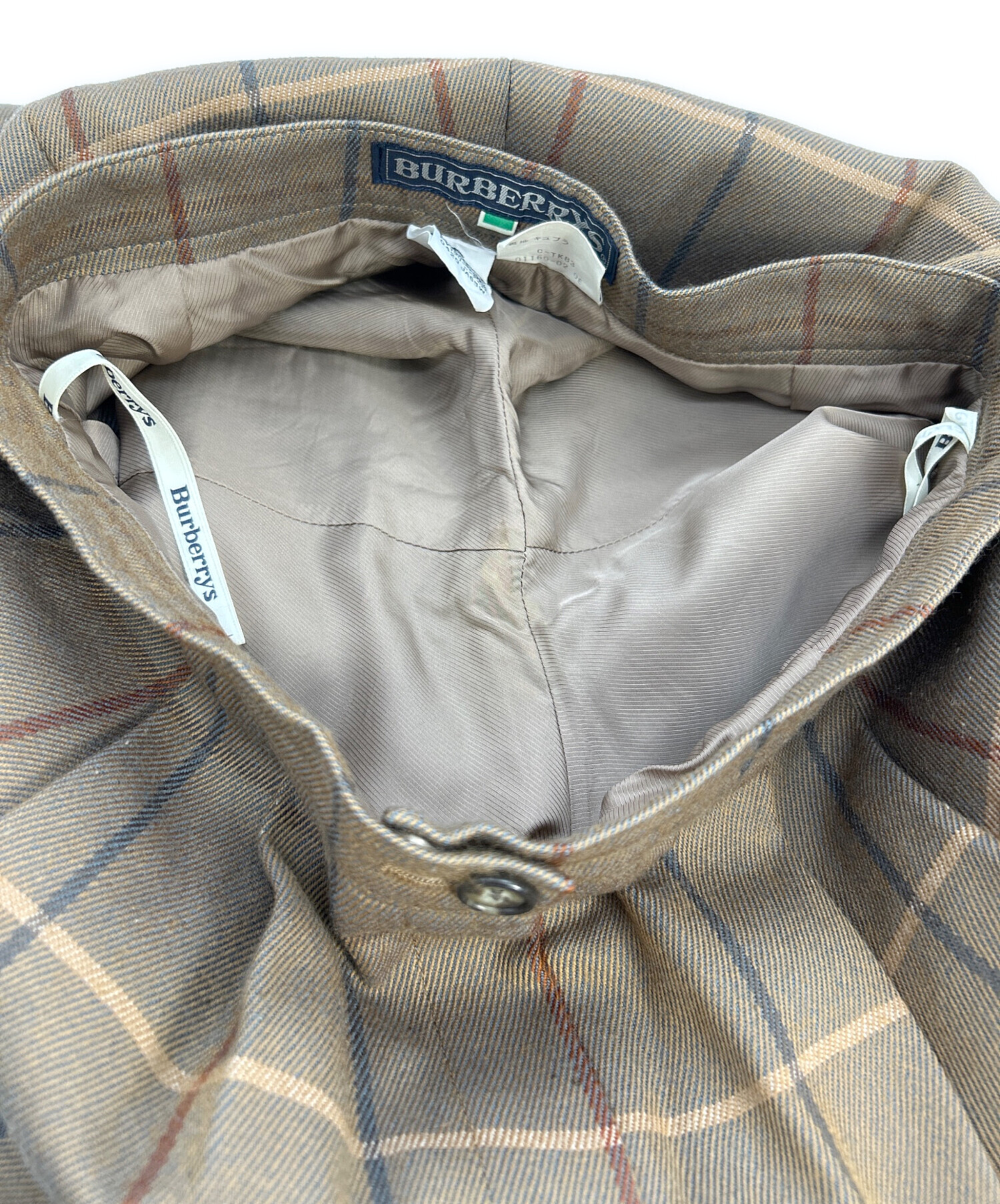 (とんか)バーバリー ヴィンテージチェックドローストリングショーツ 中古・古着通販】Burberry's (バーバリーズ) チェックショーツ