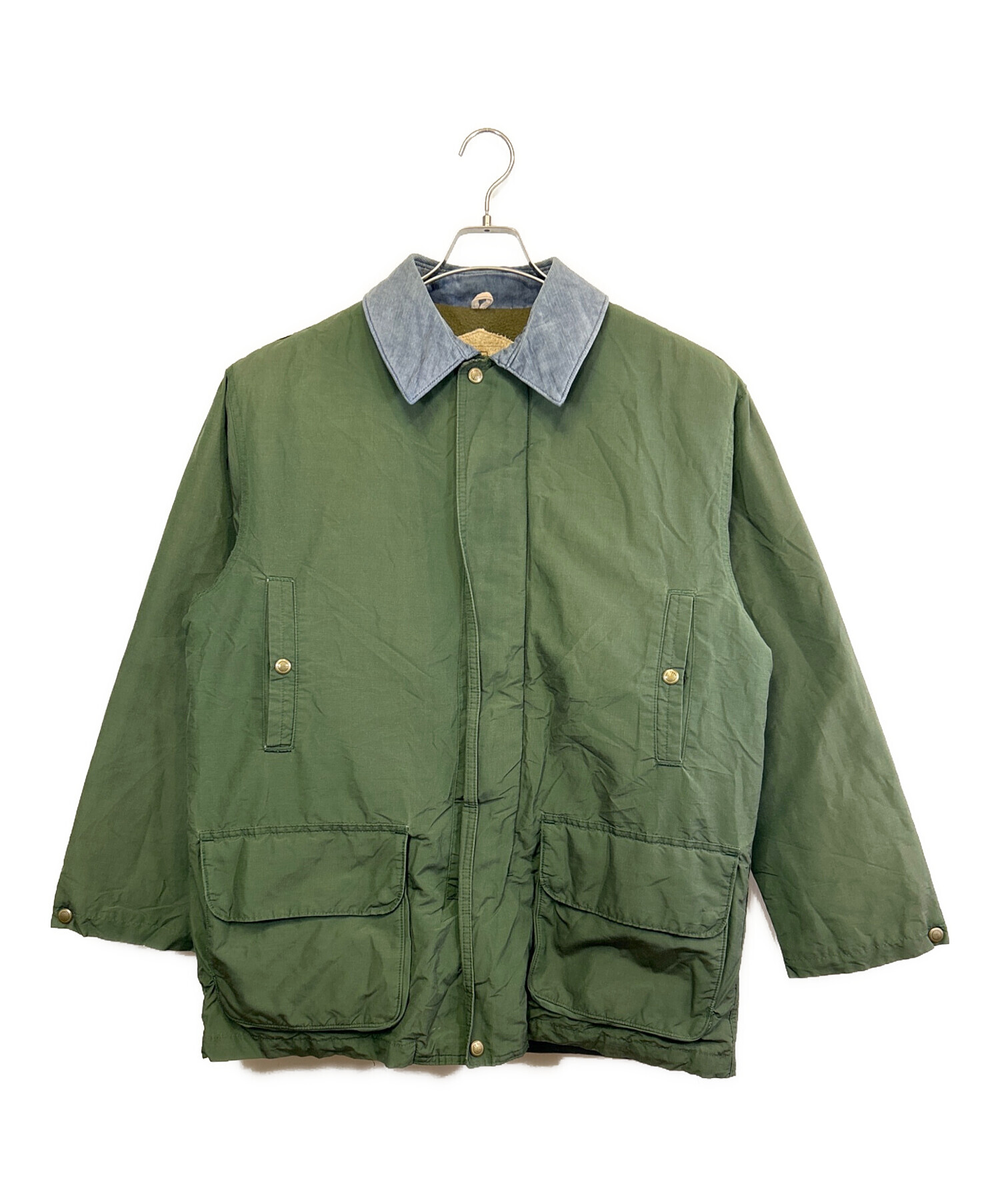 90s WOOLRICH ウールリッチ ハンティングジャケット カーキ 中古・古着通販】WOOLRICH (ウールリッチ) ハンティングジャケット