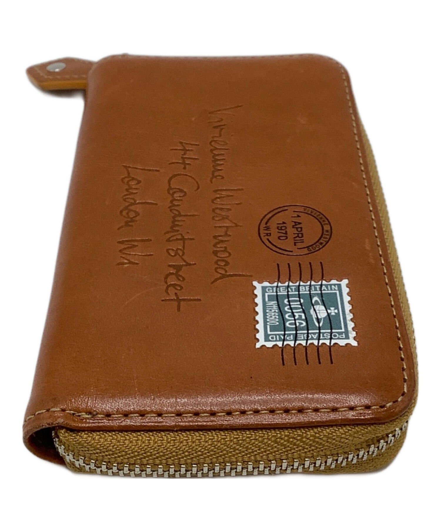 新品✨ヴィヴィアン ウエストウッド 財布 キャメル 小銭入れ エンベロープ ② 中古・古着通販】Vivienne Westwood (ヴィヴィアンウエストウッド