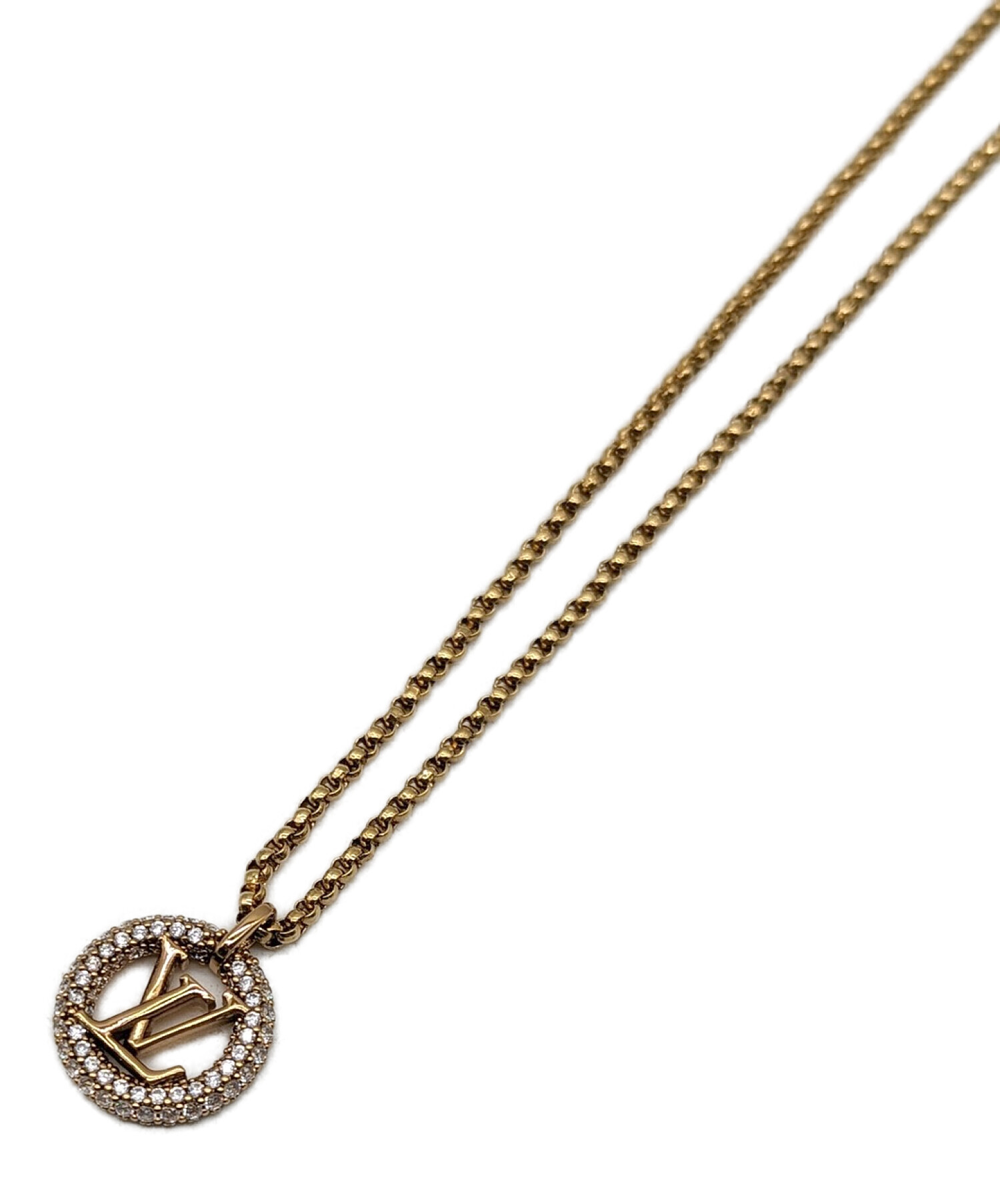 LOUIS VUITTON ルイヴィトン ネックレス・ルイーズ バイ ナイト 中古