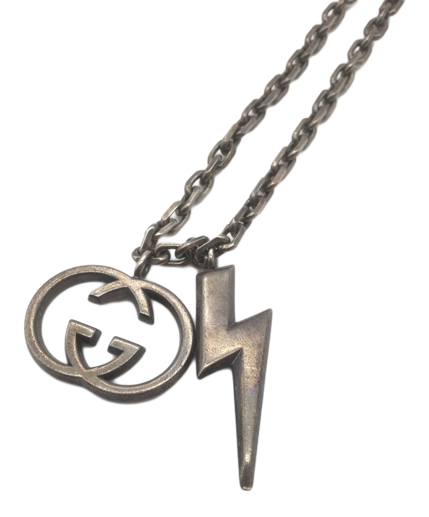 GUCCI ネックレス　90s 中古・古着通販】GUCCI (グッチ) ライトニングボルトネックレス