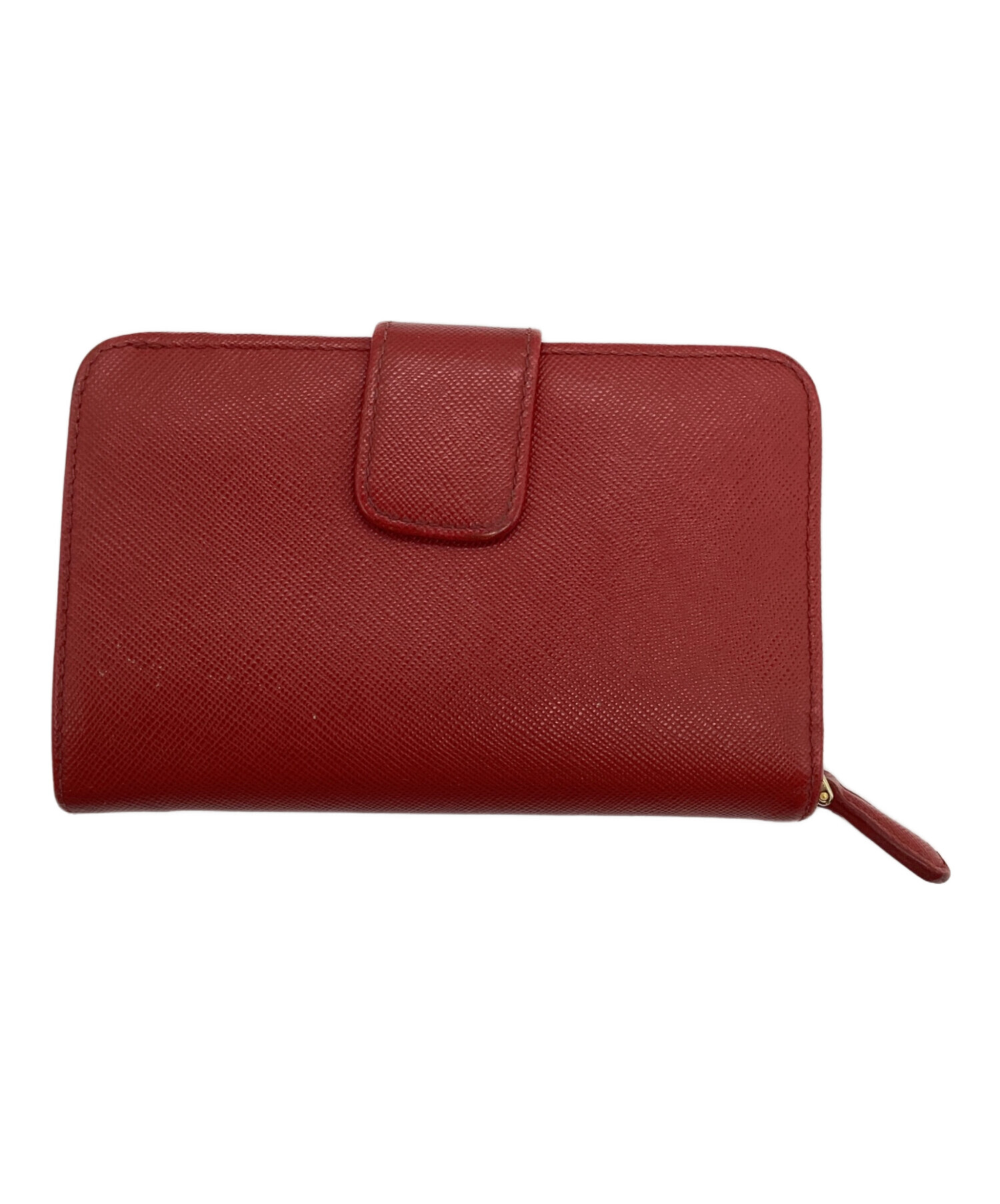 中古・古着通販】PRADA (プラダ) 財布 レッド レッド サイズ:TU 