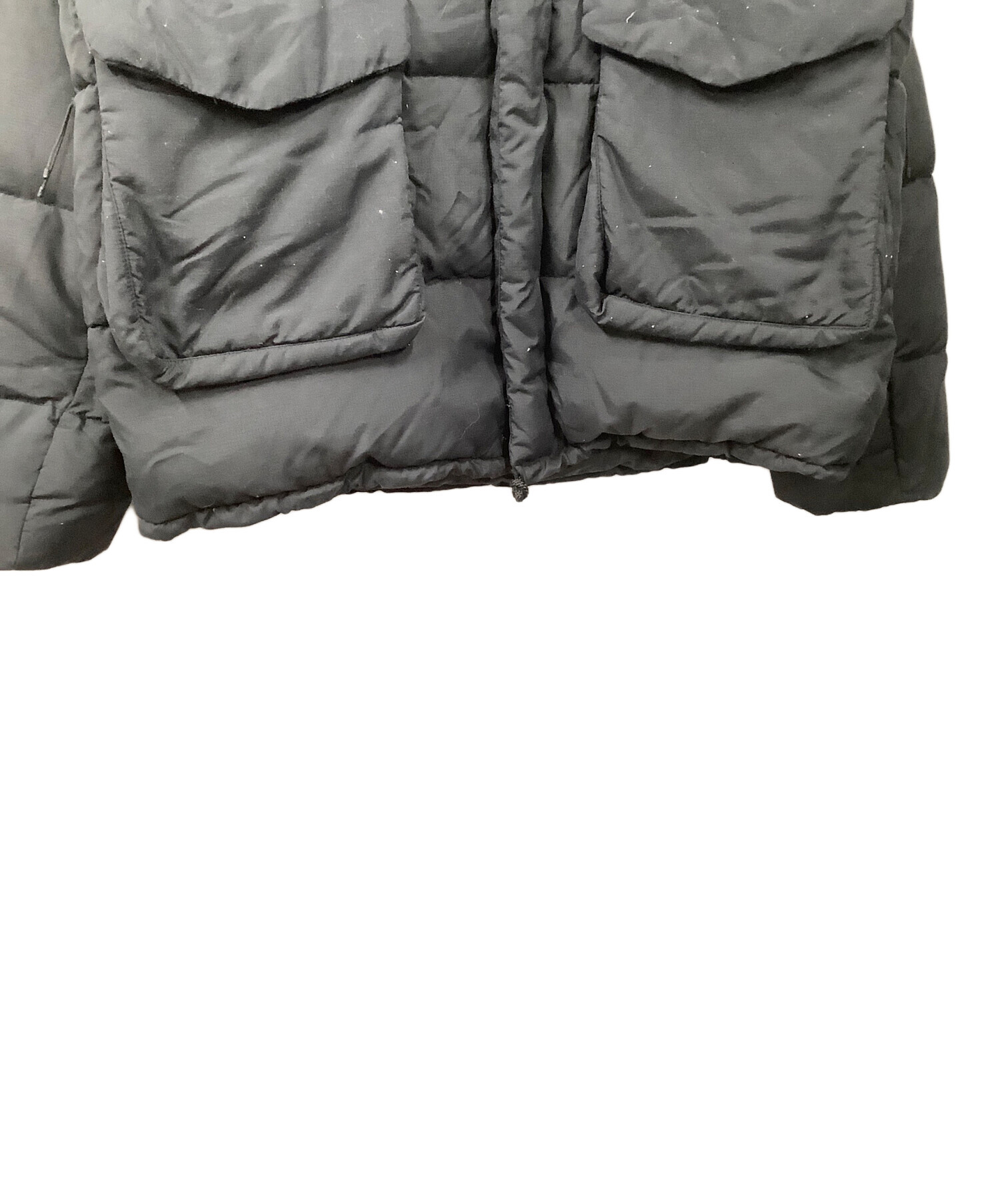 中古・古着通販】snow peak (スノーピーク) ダウンジャケット ブラック