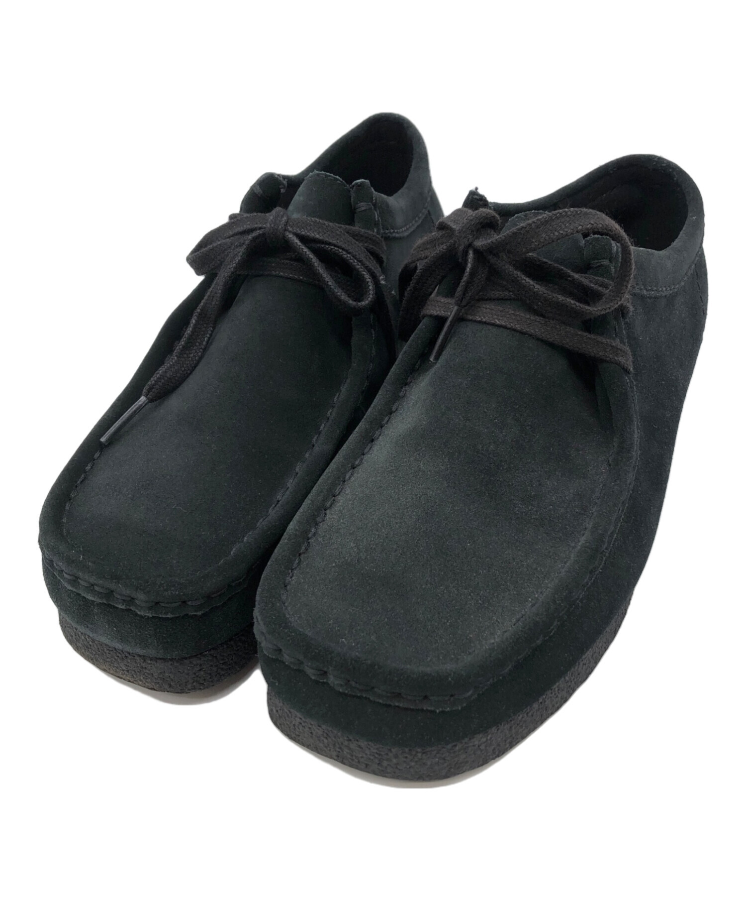 新品未使用　クラークス　clarks ワラビー　ブラック　23.5 Clarks クラークス オリジナル ワラビー ブラック レザー レディース