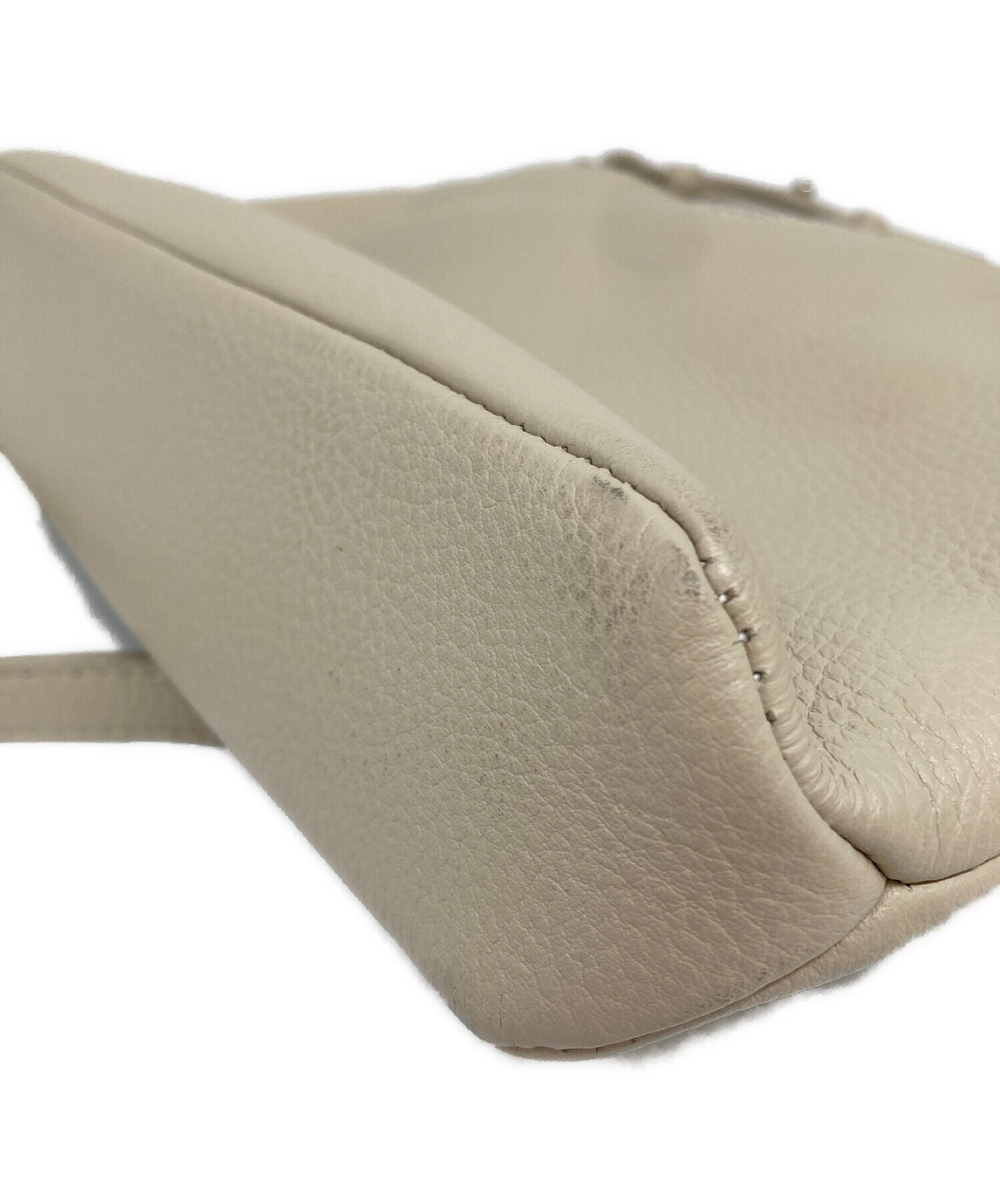 Agnes b. アニエスベー ショルダーバッグ  ベージュ 【古着】【中古】【送料無料】 agnes b アニエスベー ショルダーバッグ ベージュ ナイロン｜Yahoo