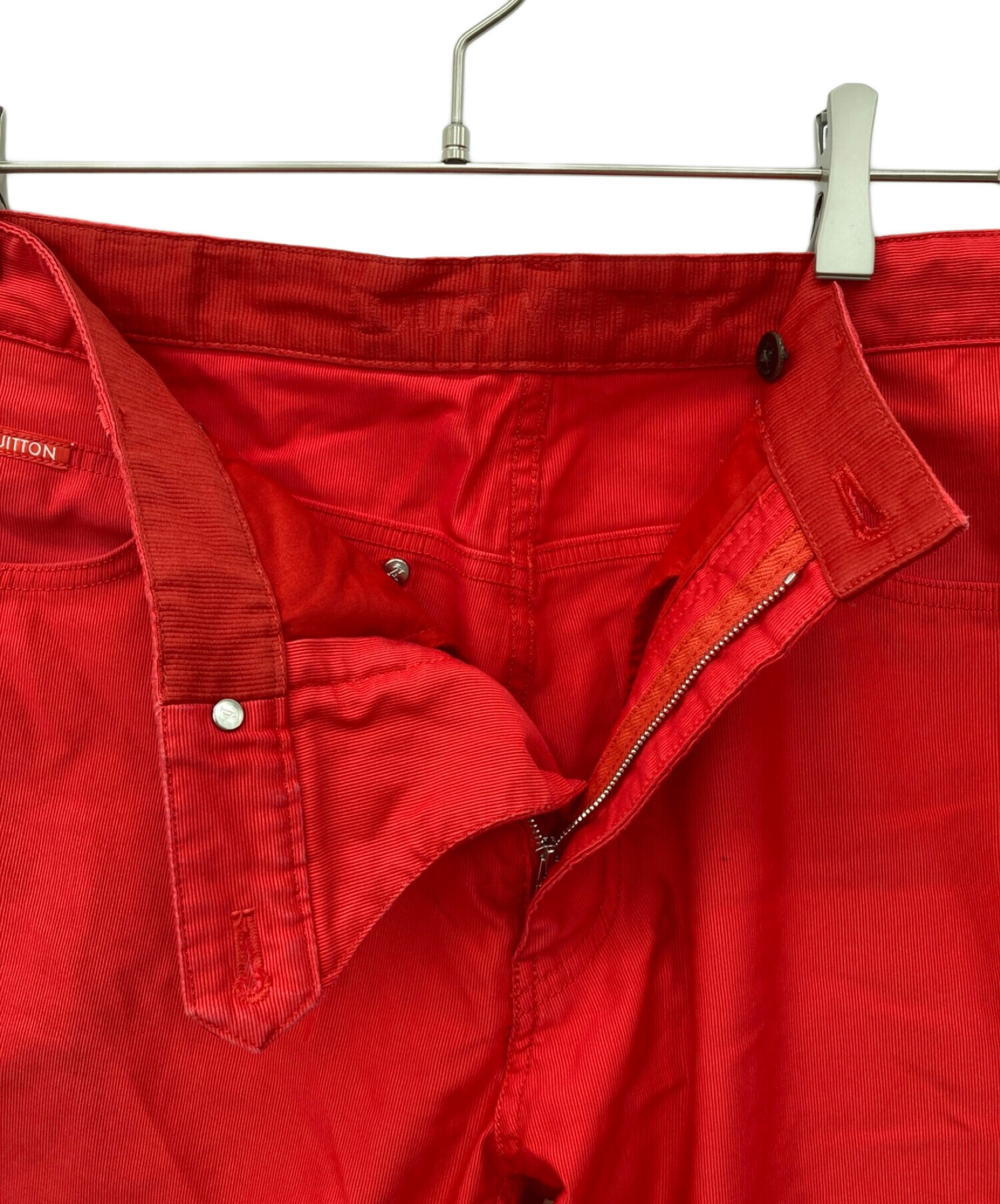中古・古着通販】LOUIS VUITTON (ルイ ヴィトン) カラーパンツ レッド
