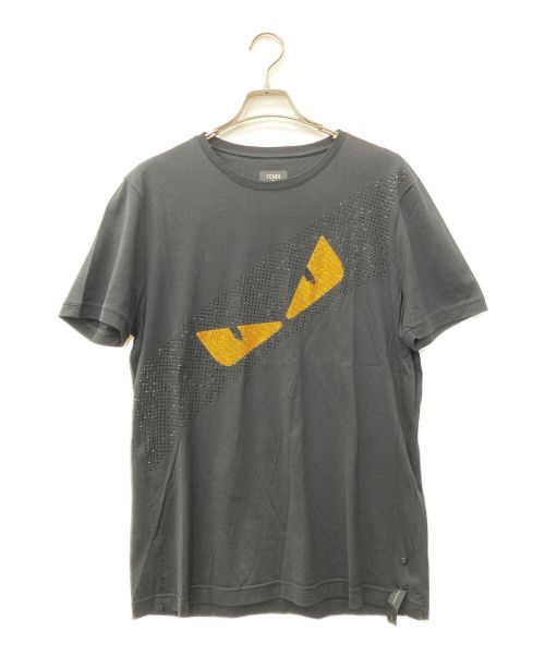 中古・古着通販】FENDI (フェンディ) バグズロゴカットソー ブラック