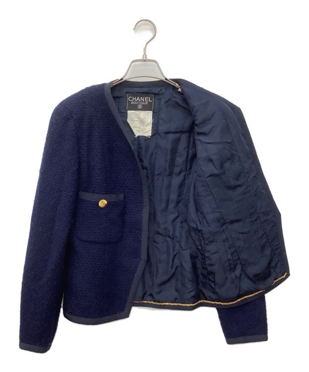 中古・古着通販】CHANEL (シャネル) ヴィンテージツイード