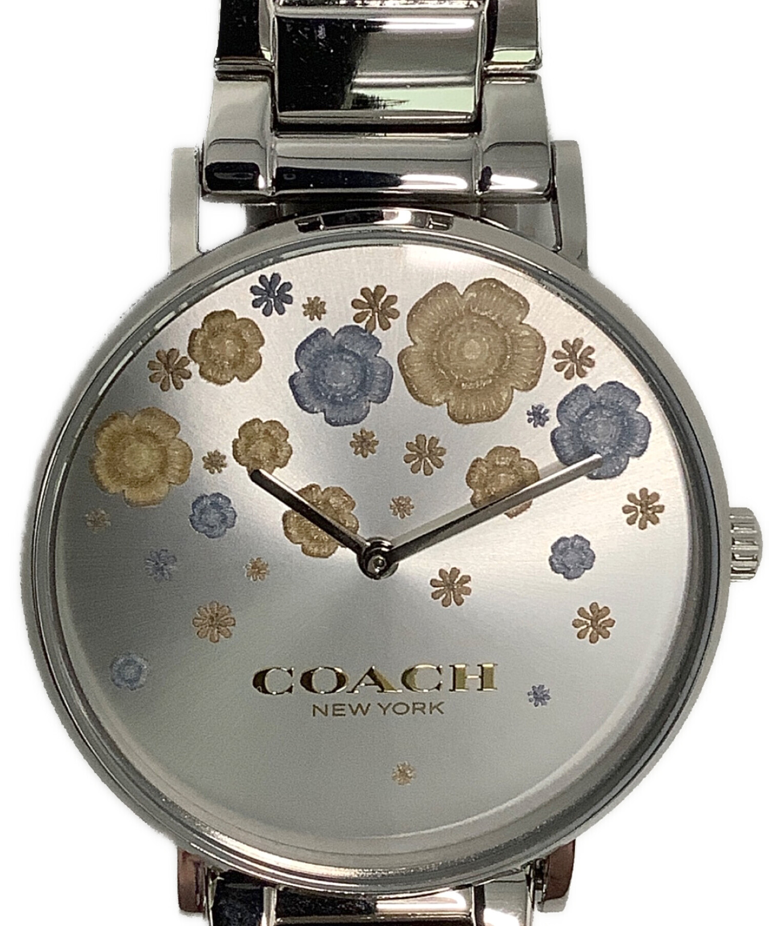 【値下げ】【新品未使用】 coach コーチ フラワー 腕時計 中古・古着通販】COACH (コーチ) フラワーデザインペアセット
