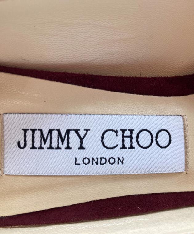 中古・古着通販】JIMMY CHOO (ジミーチュウ) ヒールパンプス ボルドー