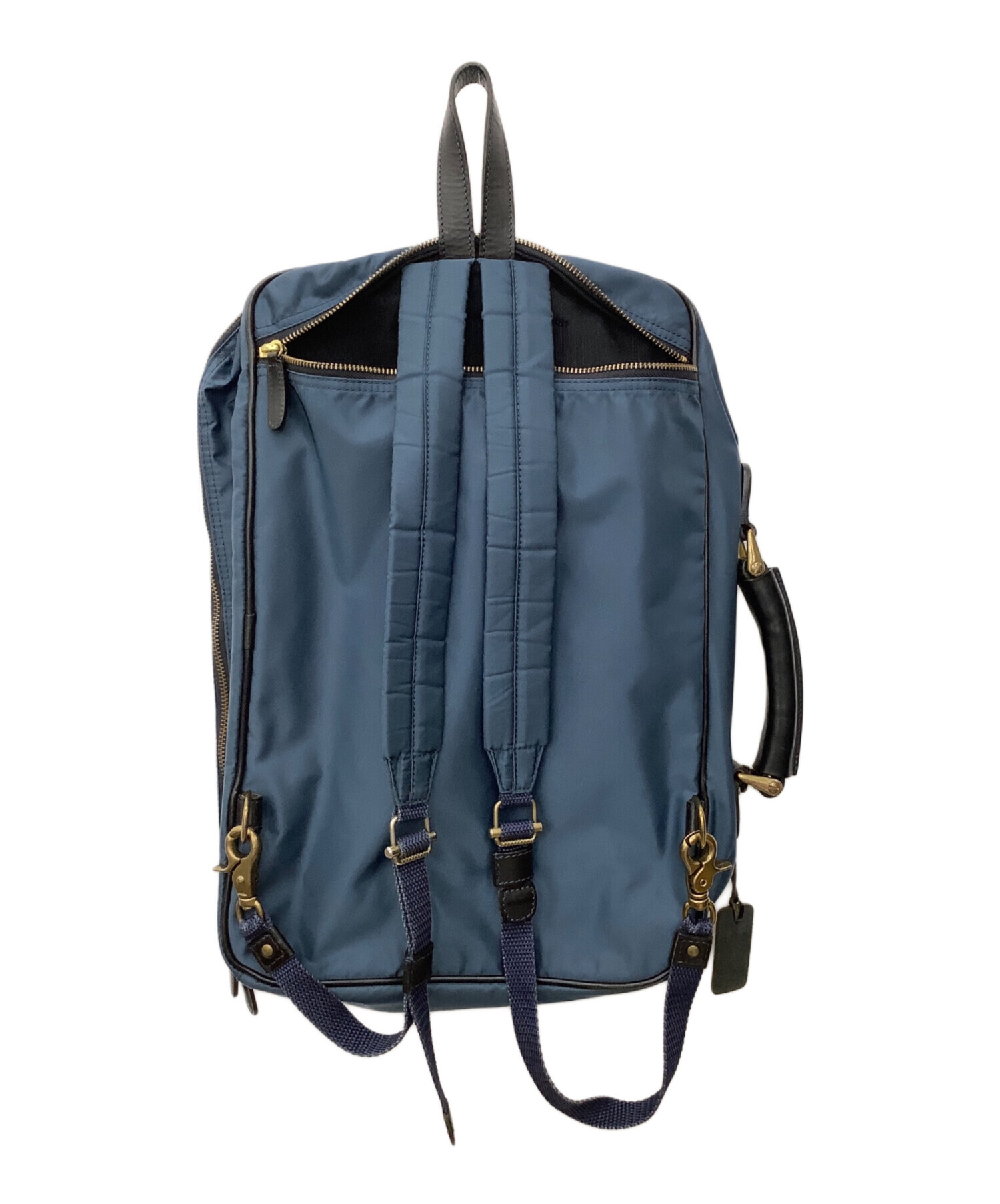 中古・古着通販】Felisi (フェリージ) ナイロンバケッタレザー 3WAY