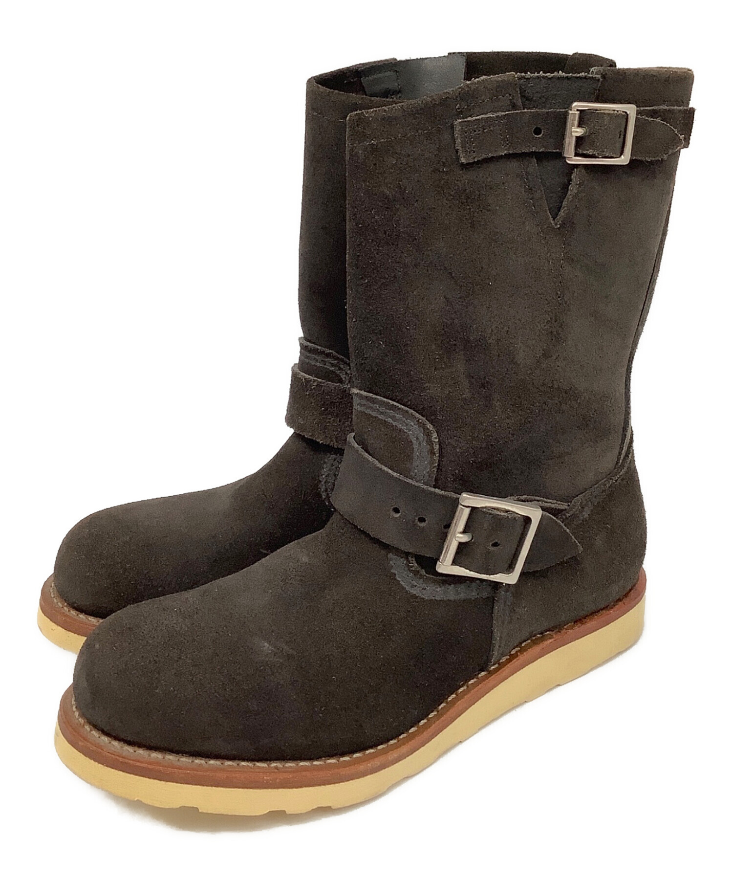 RED WING SHOES エンジニアブーツ ブラウン 中古・古着通販】RED WING (レッドウィング) エンジニアブーツ