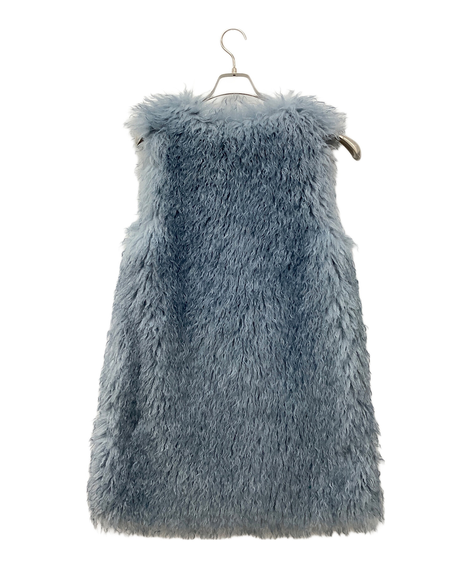 中古・古着通販】LEMONPLET (レモンプレット) エコファーベスト スカイ