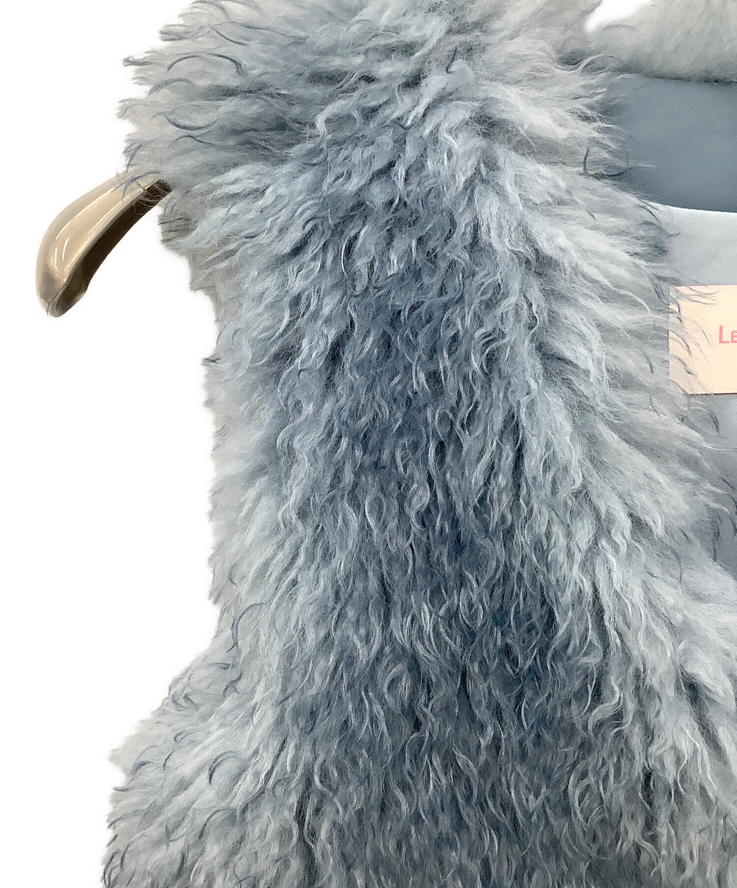 中古・古着通販】LEMONPLET (レモンプレット) エコファーベスト スカイ