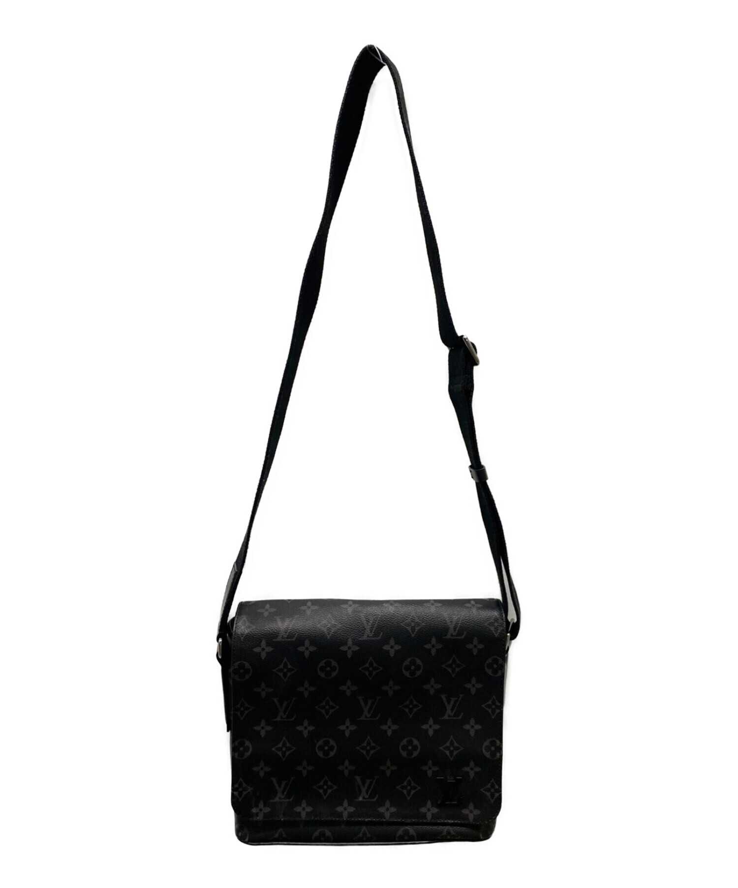 LOUIS VUITTON ショルダーバッグ 中型 ブラック　中古品 中古・古着通販】LOUIS VUITTON (ルイ ヴィトン) ショルダーバッグ