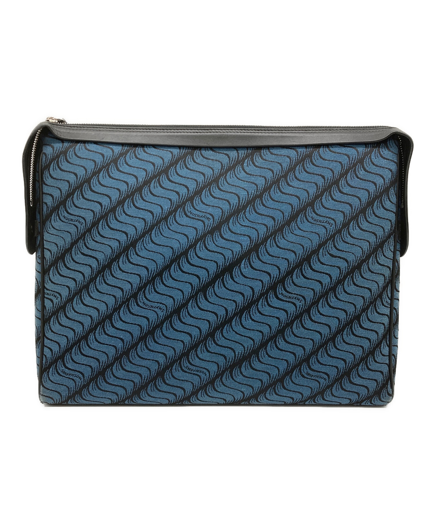 スマイソン　クラッチバッグ 中古・古着通販】SMYTHSON (スマイソン) クラッチバッグ ブラック