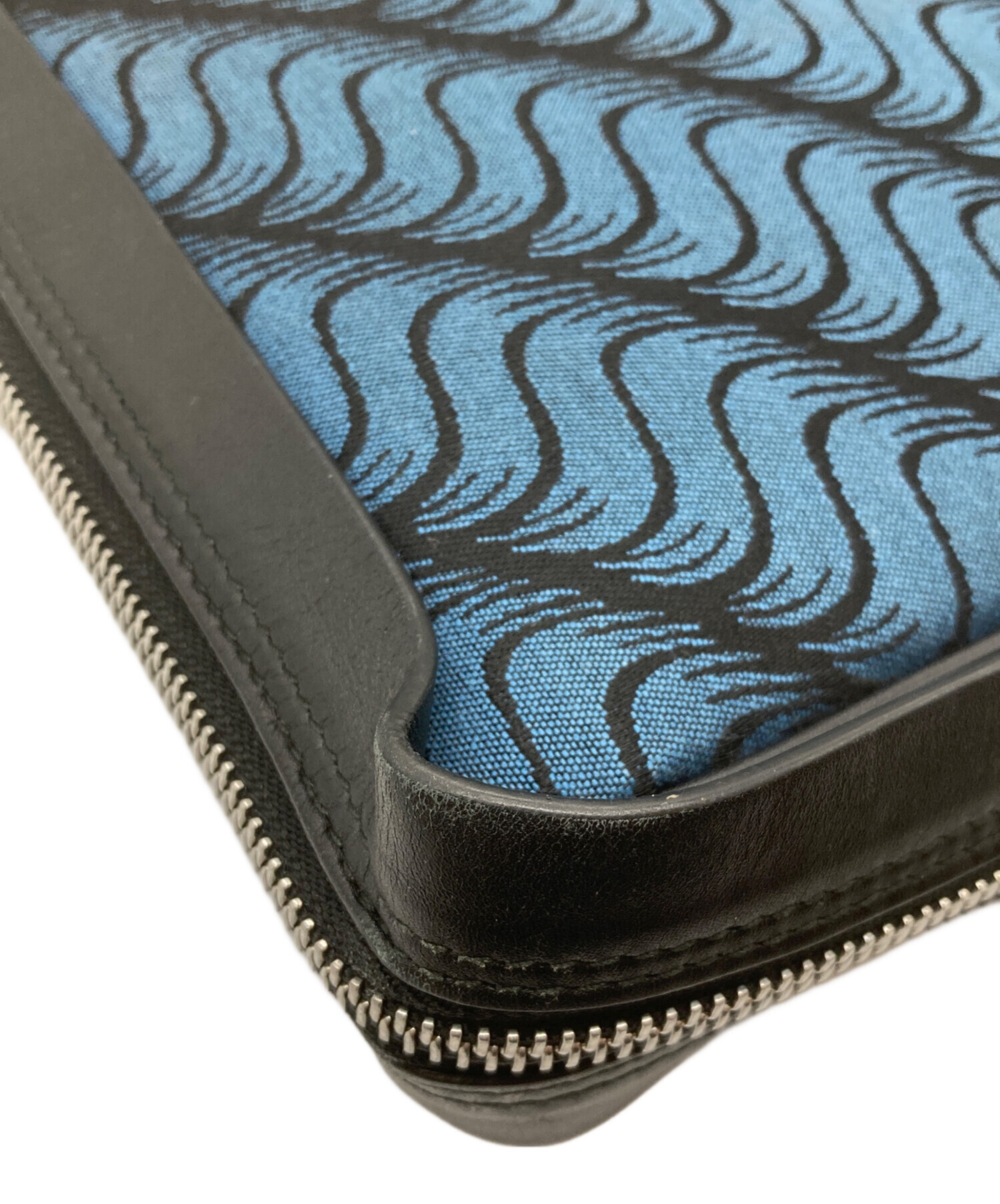 スマイソン SMYTHSON レザー クラッチバック グリーン スマイソン SMYTHSON レザー クラッチバック グリーン