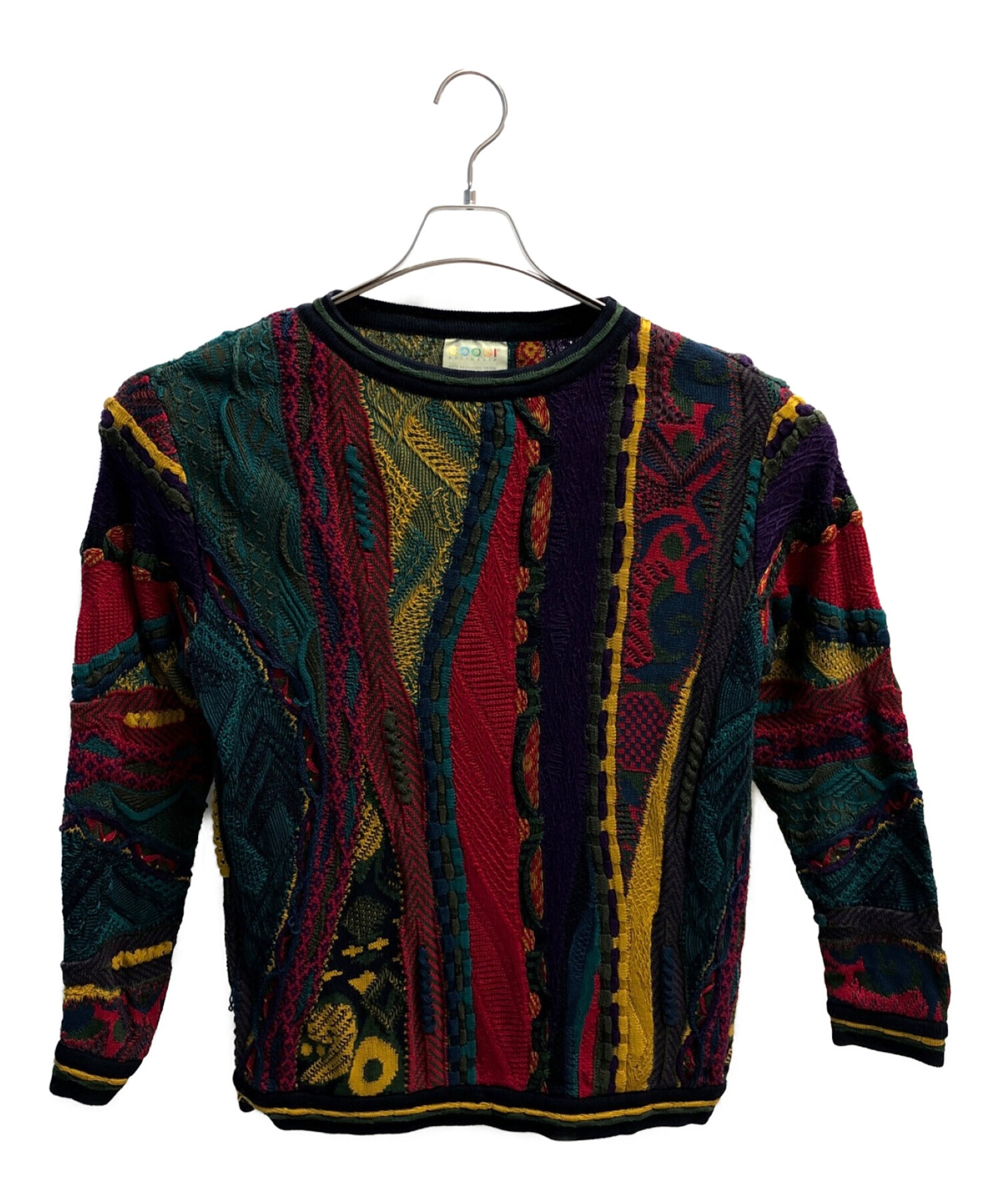 coogi クージー 3dニット マルチカラー Sサイズ 中古・古着通販】coogi (クージー) 3Dニット マルチカラー サイズ:SIZE
