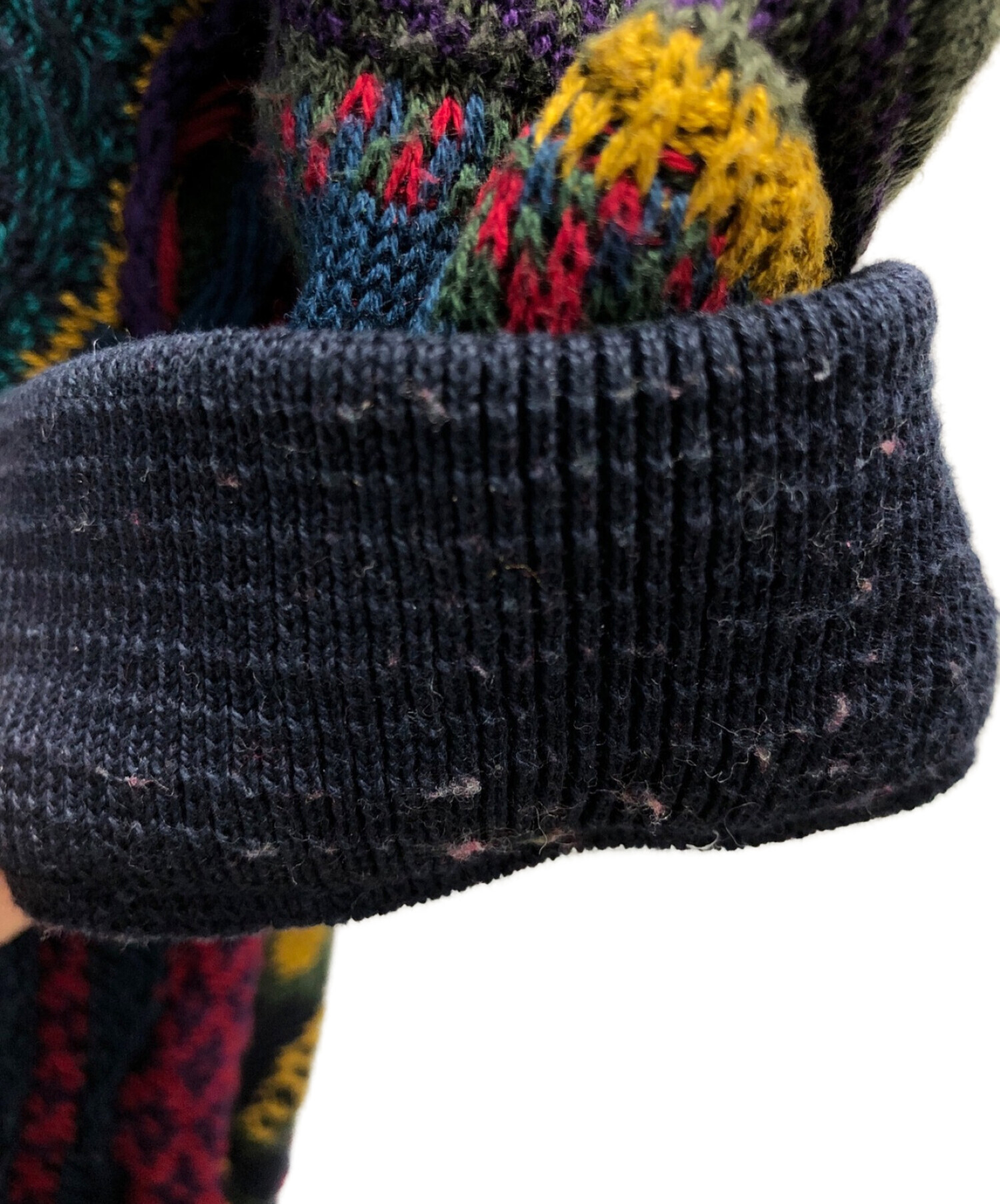 coogi クージー 3dニット マルチカラー Sサイズ 中古・古着通販】Coogi (クージー) 3Dニット マルチカラー サイズ:M