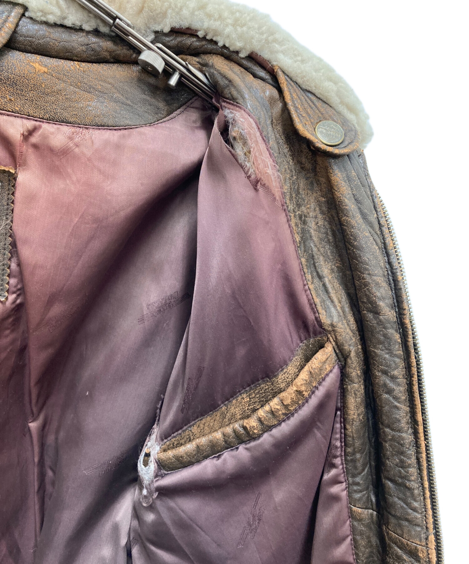 中古・古着通販】HARLEY-DAVIDSON (ハーレーダビッドソン) レザー