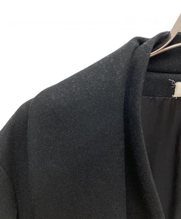 中古・古着通販】ETHOSENS (エトセンス) ウールコート ブラック サイズ