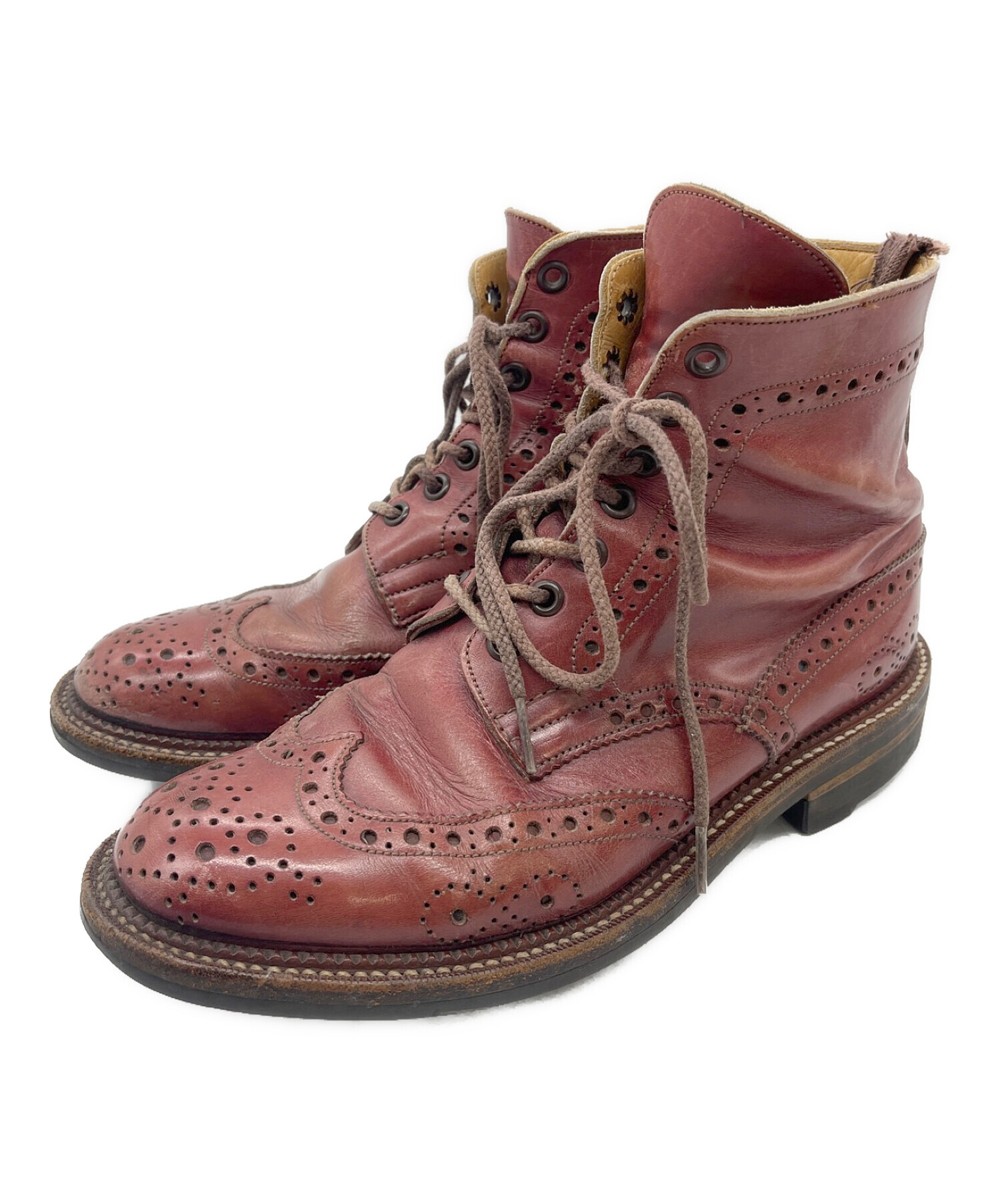 中古・古着通販】Tricker's (トリッカーズ) ブーツ ブラウン サイズ