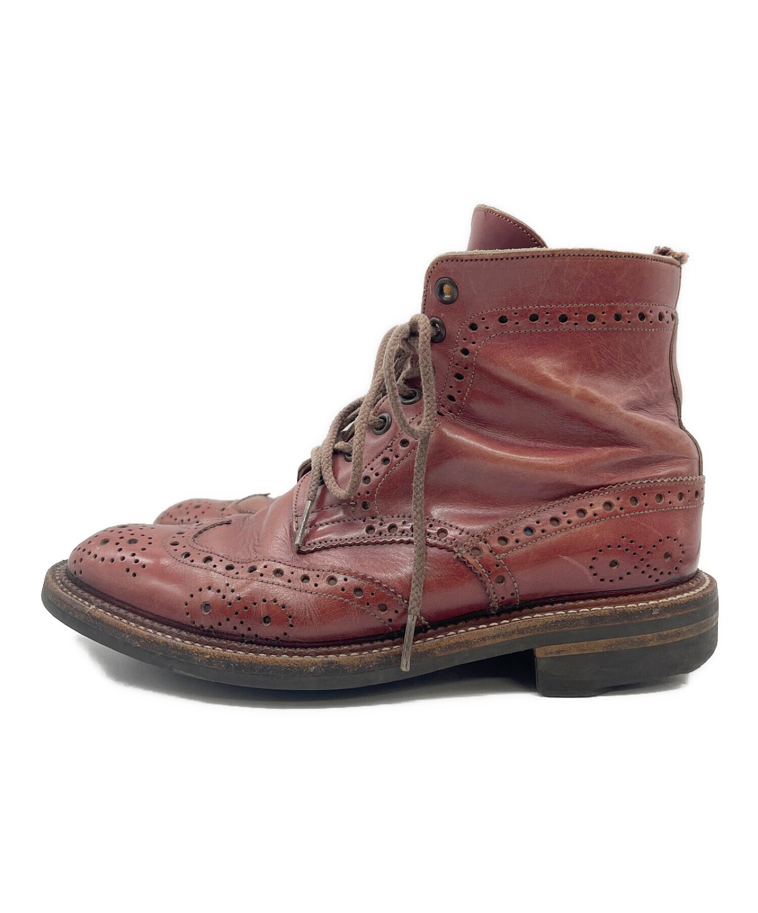 中古・古着通販】Tricker's (トリッカーズ) ブーツ ブラウン サイズ