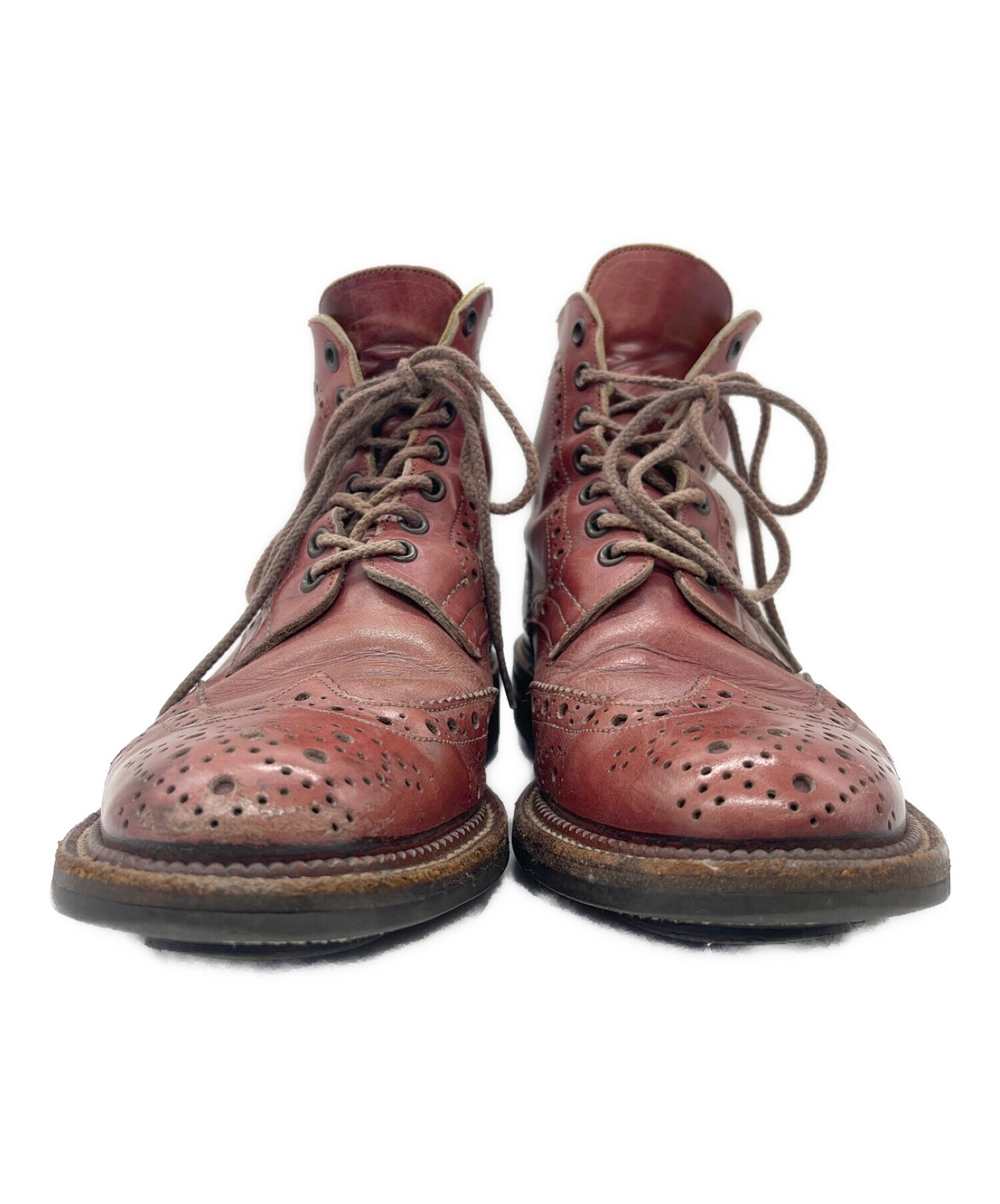 中古・古着通販】Tricker's (トリッカーズ) ブーツ ブラウン サイズ