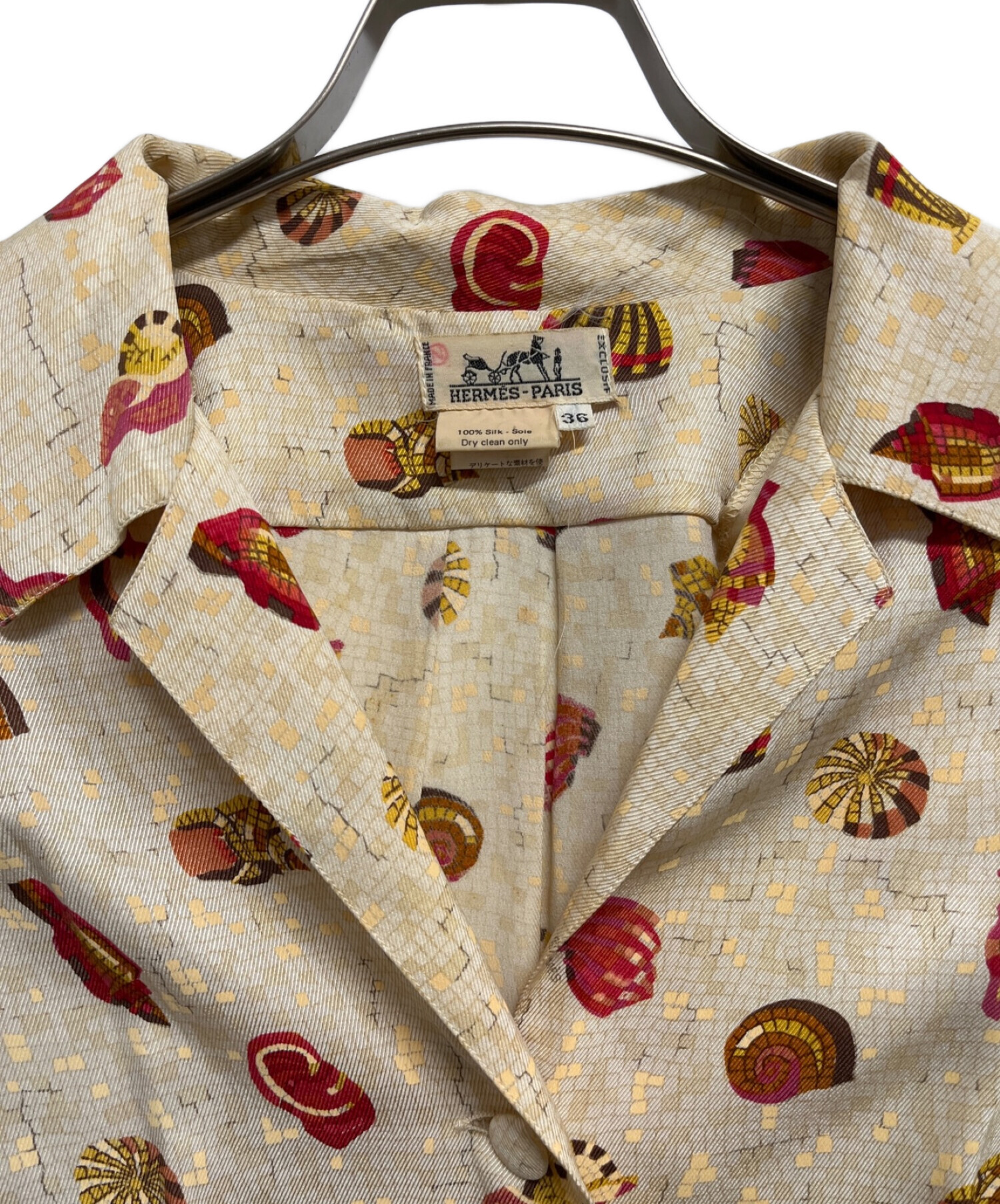 中古・古着通販】HERMES (エルメス) ウエストベルト付きシルク