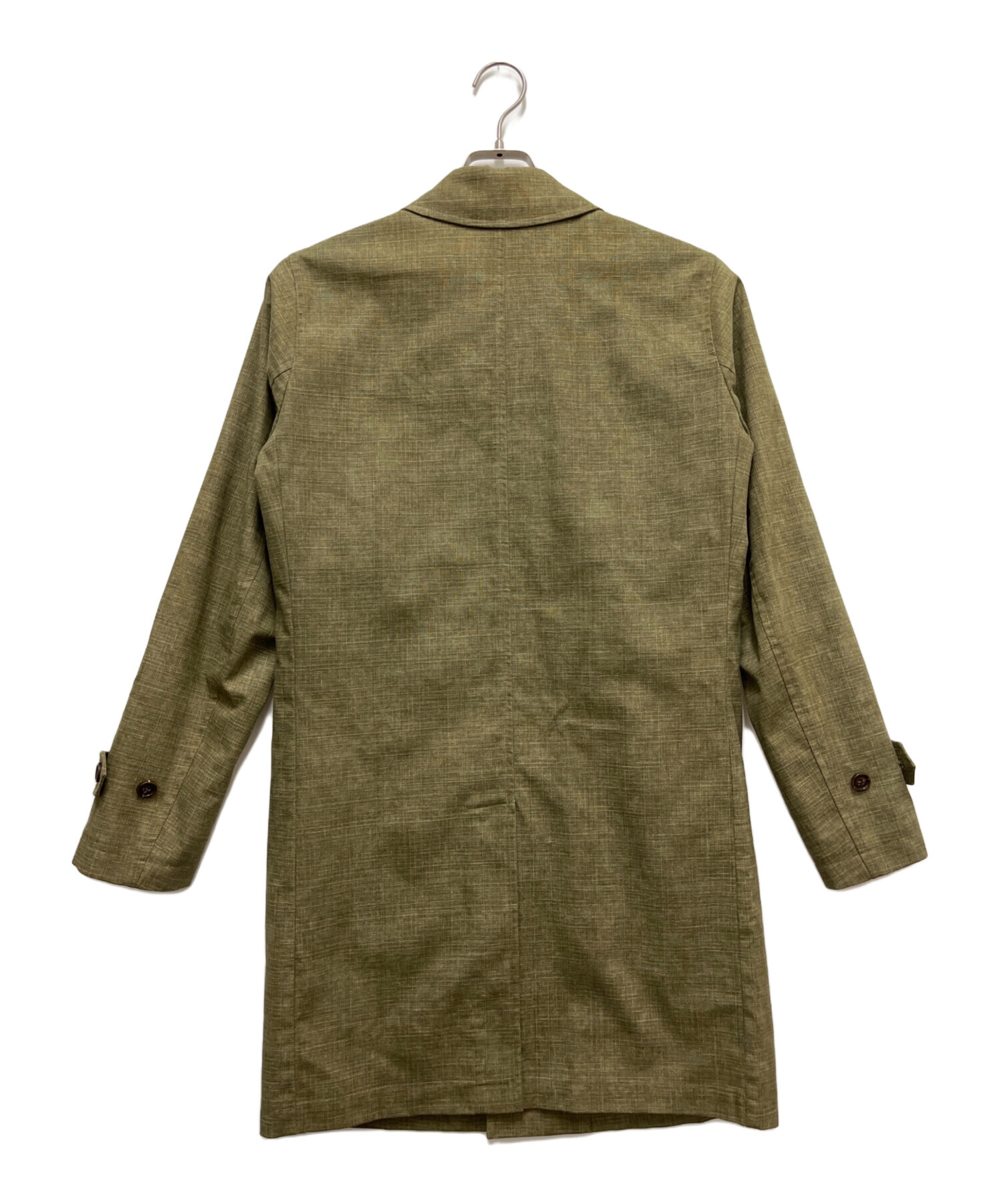 中古・古着通販】Sealup (シーラップ) ステンカラーコート オリーブ