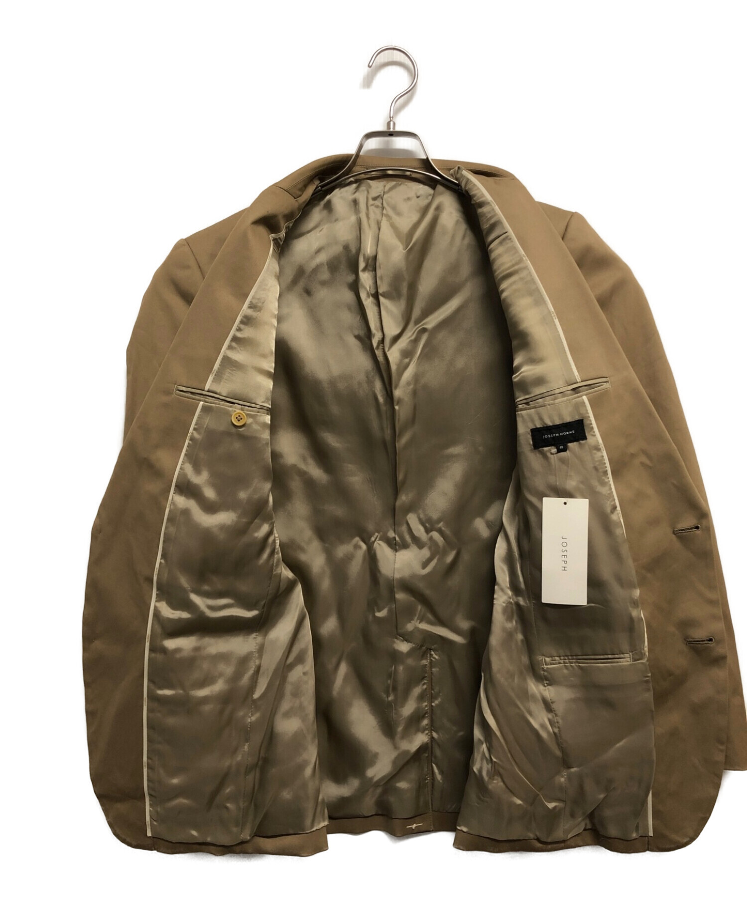 中古・古着通販】JOSEPH HOMME (ジョゼフ オム) 2Bジャケット ブラウン 
