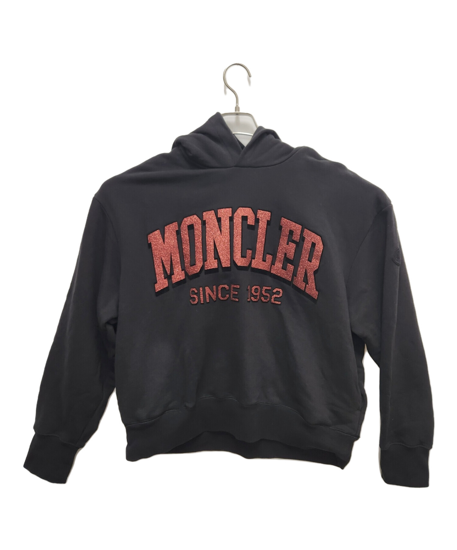 中古・古着通販】MONCLER (モンクレール) ロゴプルオーバーパーカー 