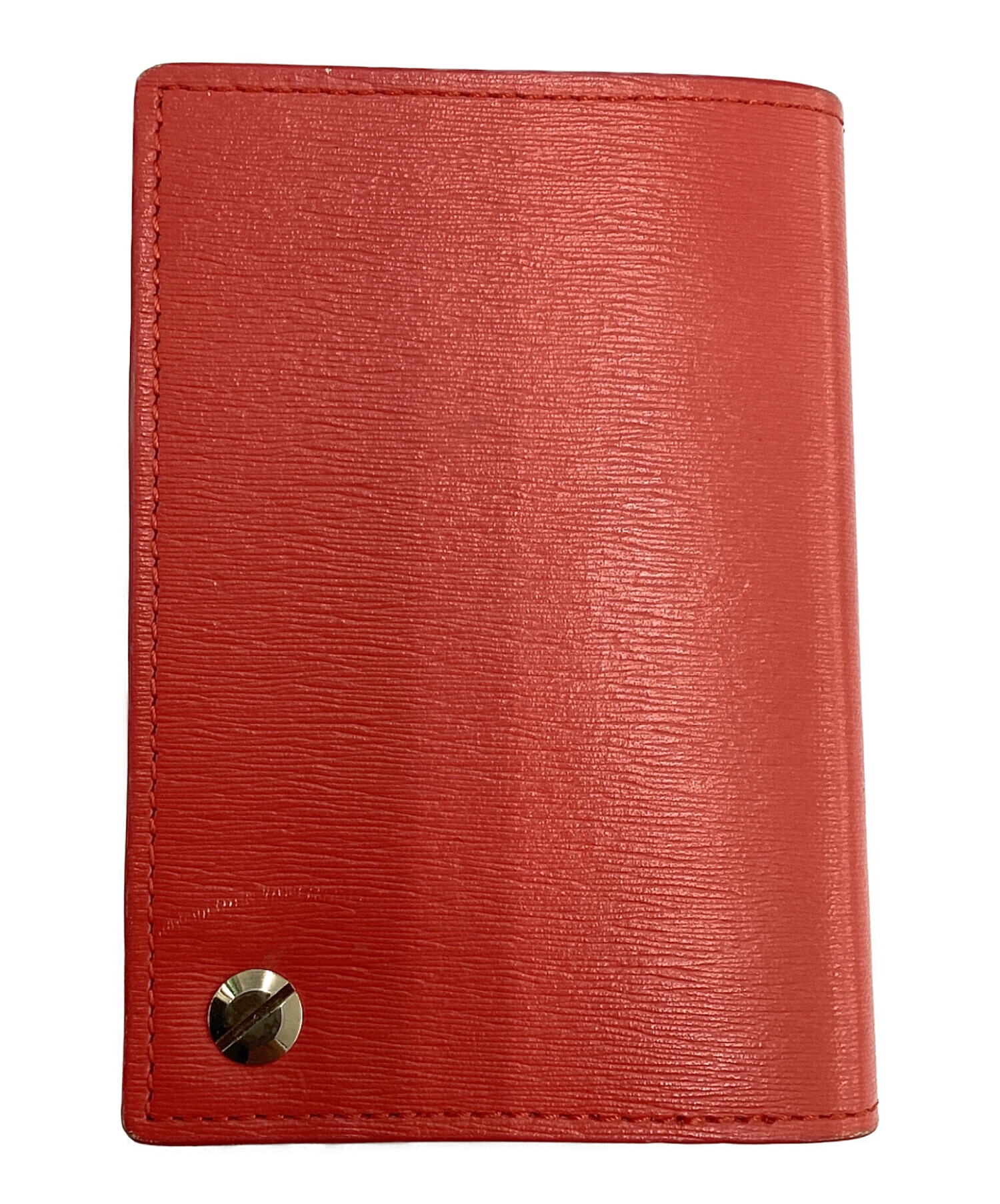 ポールスミス　中古美品　保証書あり 中古・古着通販】PAUL SMITH (ポールスミス) カードケース レッド