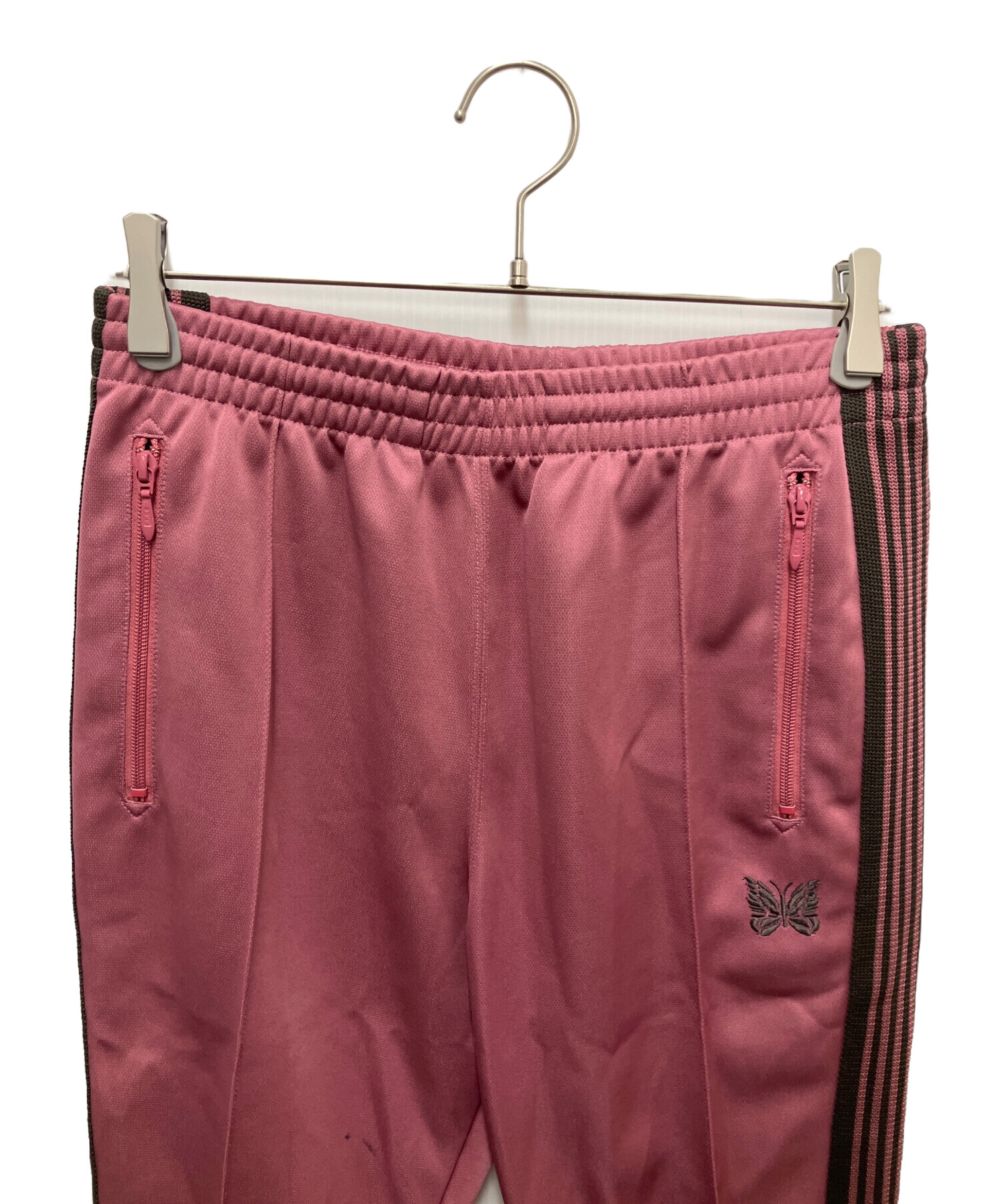 中古・古着通販】Needles (ニードルズ) ナロートラックパンツ ピンク