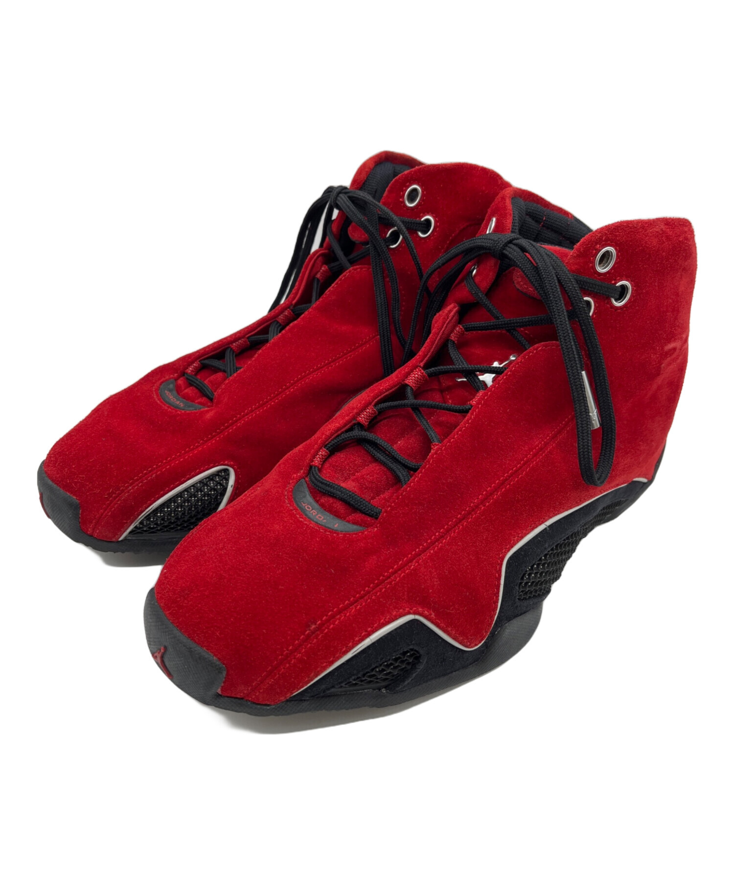 靴 AIR JORDAN 21 OG RED SUEDE 中古・古着通販】NIKE (ナイキ) Nike Air Jordan 21 OG 